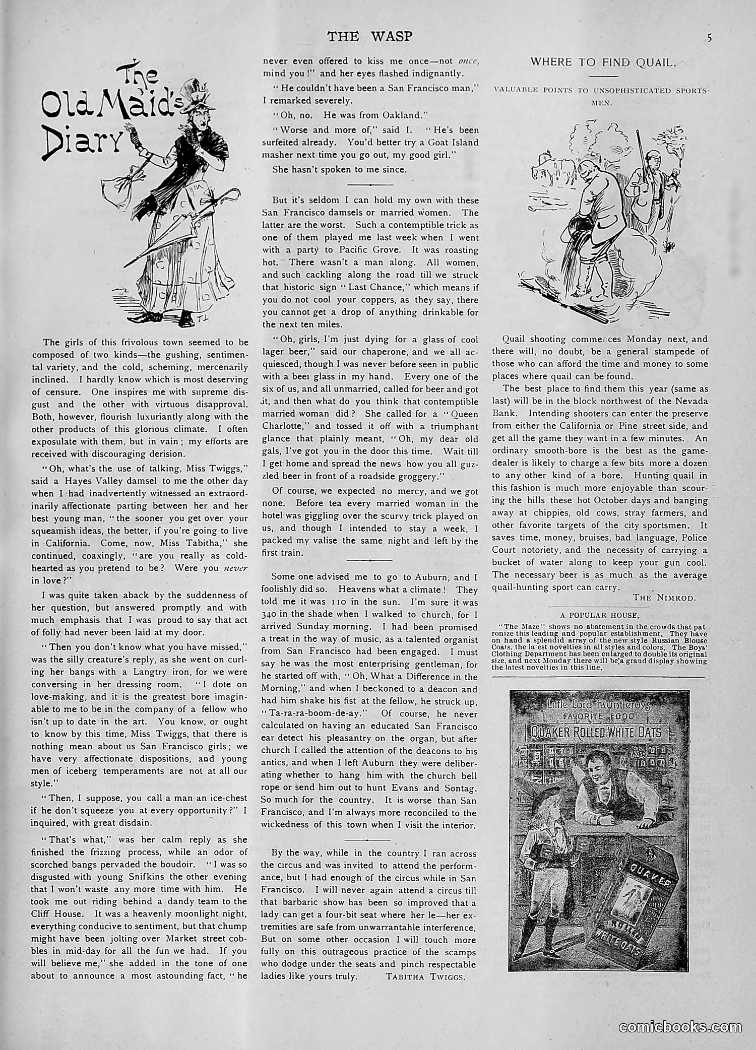 The Wasp — 1892 — page 290 of 590
