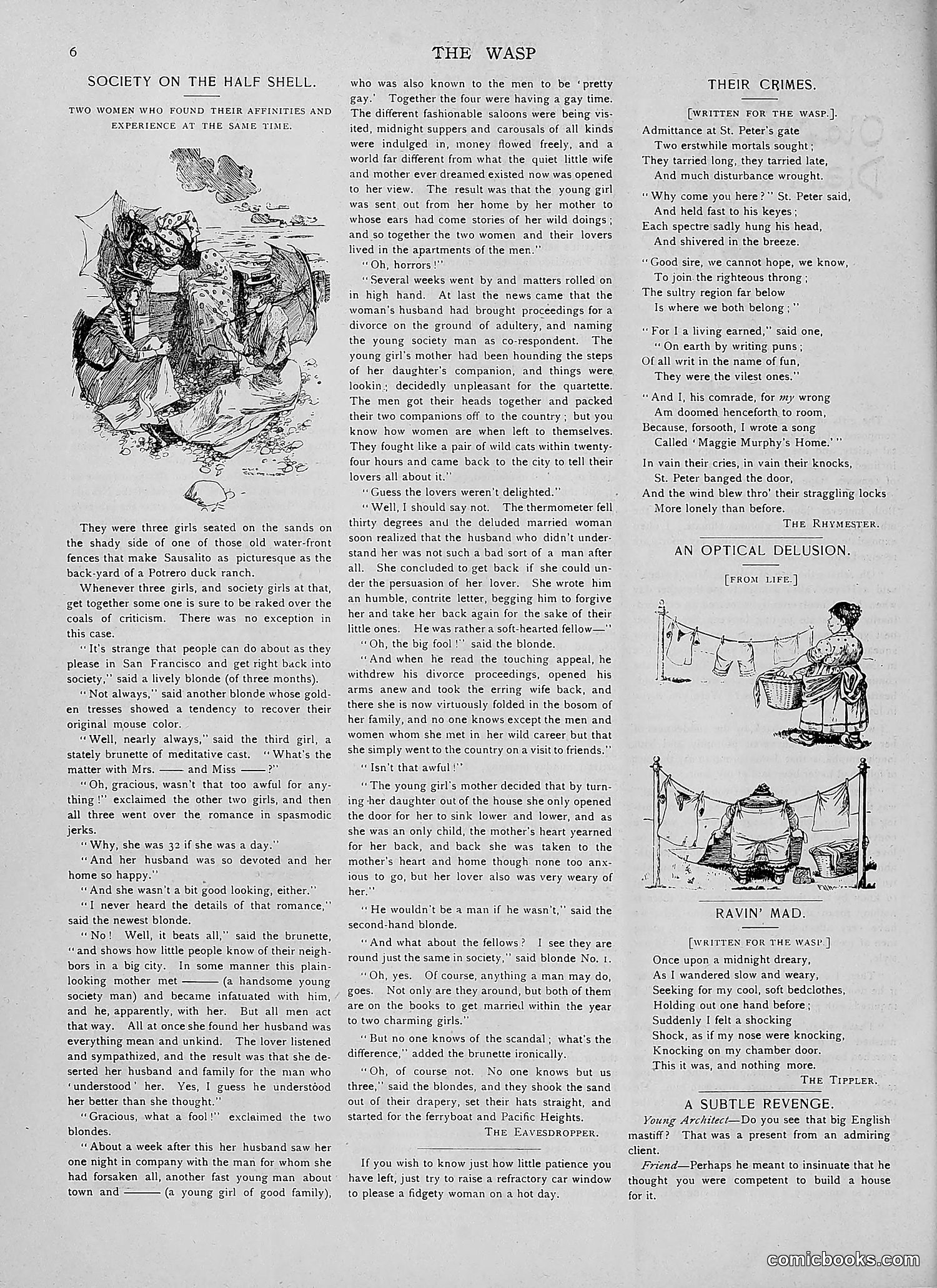 The Wasp — 1892 — page 291 of 590