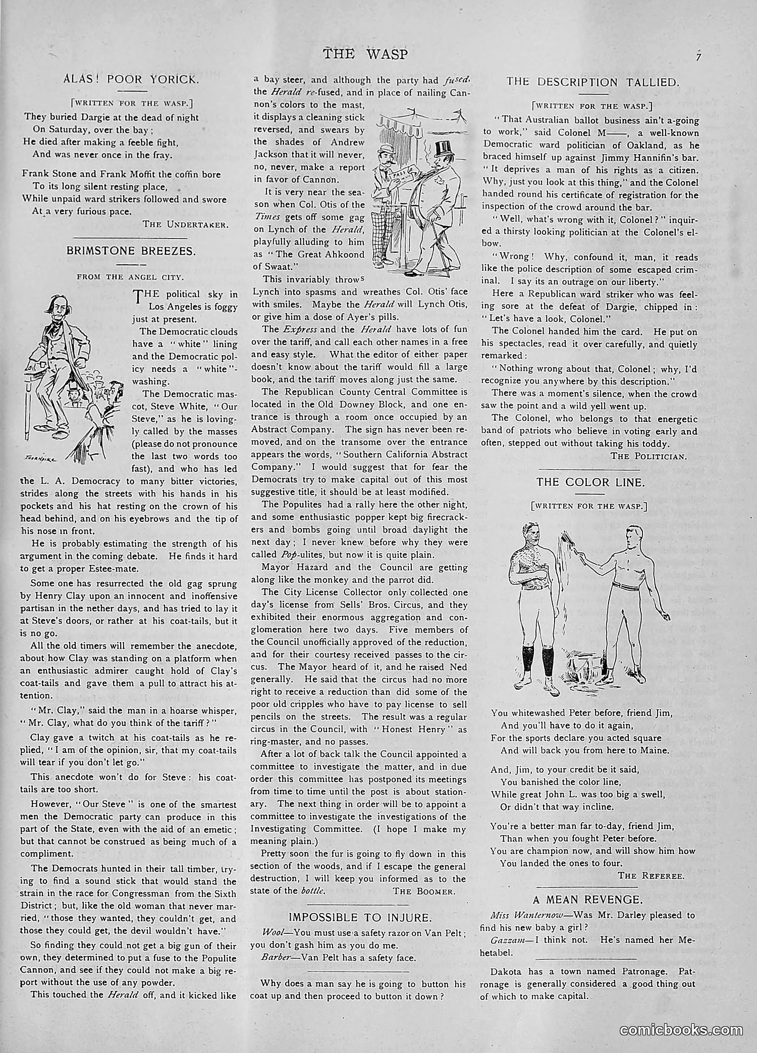The Wasp — 1892 — page 292 of 590