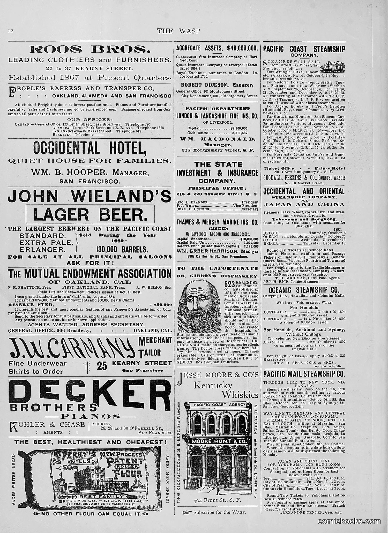 The Wasp — 1892 — page 317 of 590