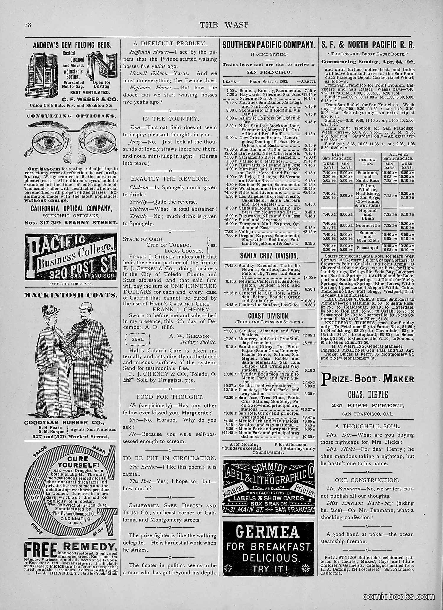 The Wasp — 1892 — page 323 of 590
