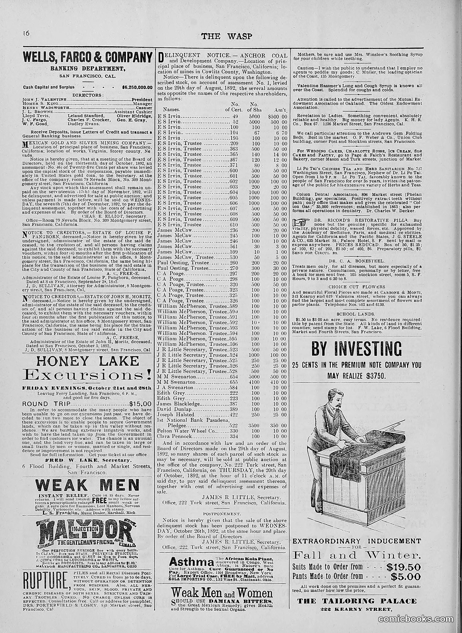 The Wasp — 1892 — page 367 of 590