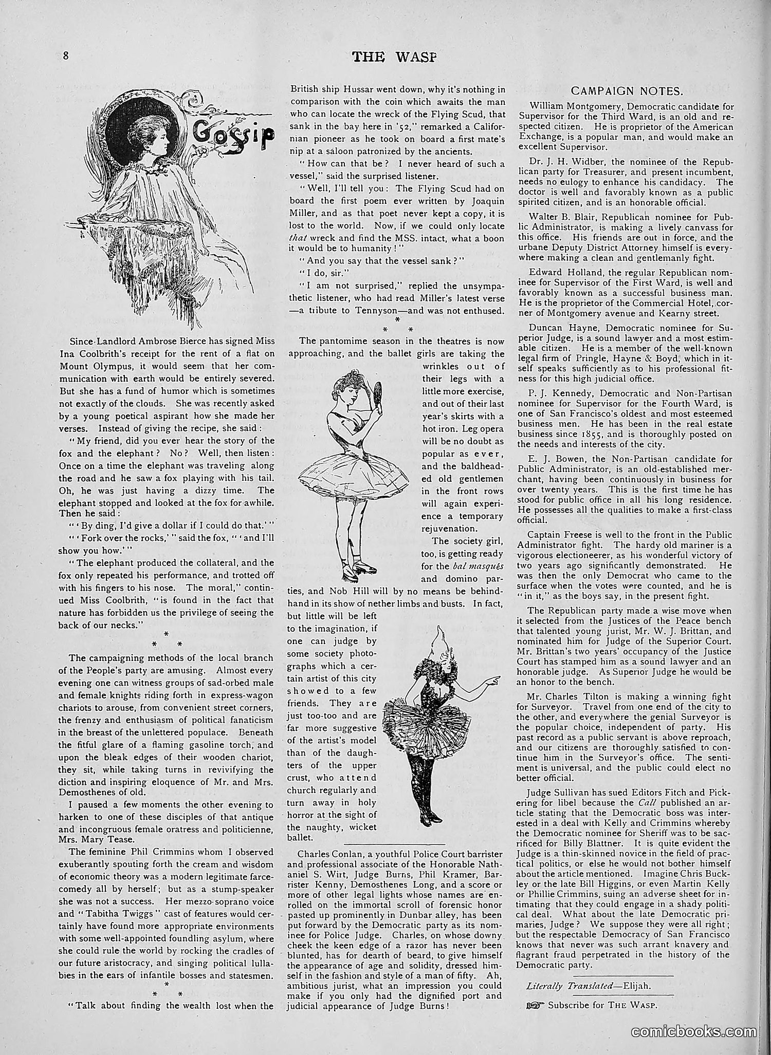 The Wasp — 1892 — page 379 of 590