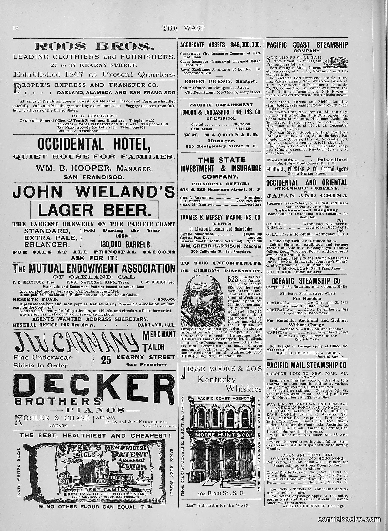 The Wasp — 1892 — page 407 of 590