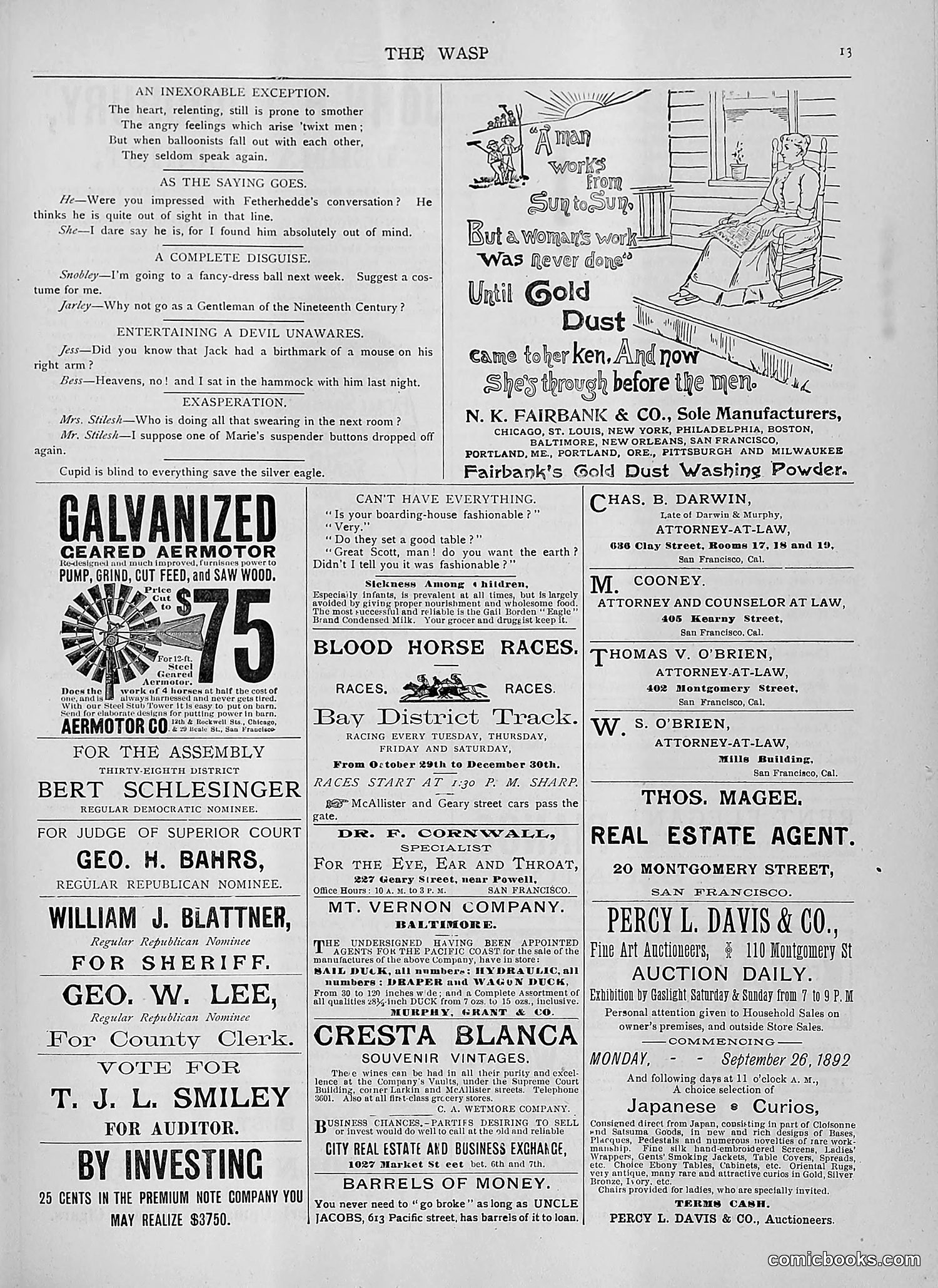 The Wasp — 1892 — page 408 of 590