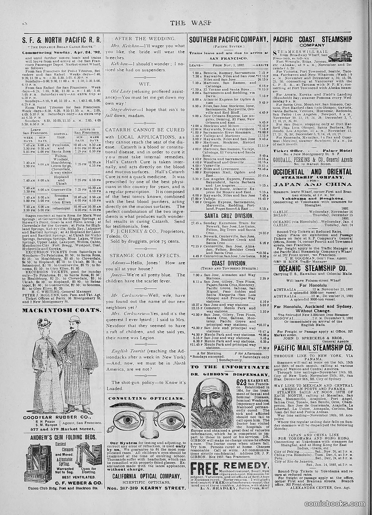 The Wasp — 1892 — page 435 of 590