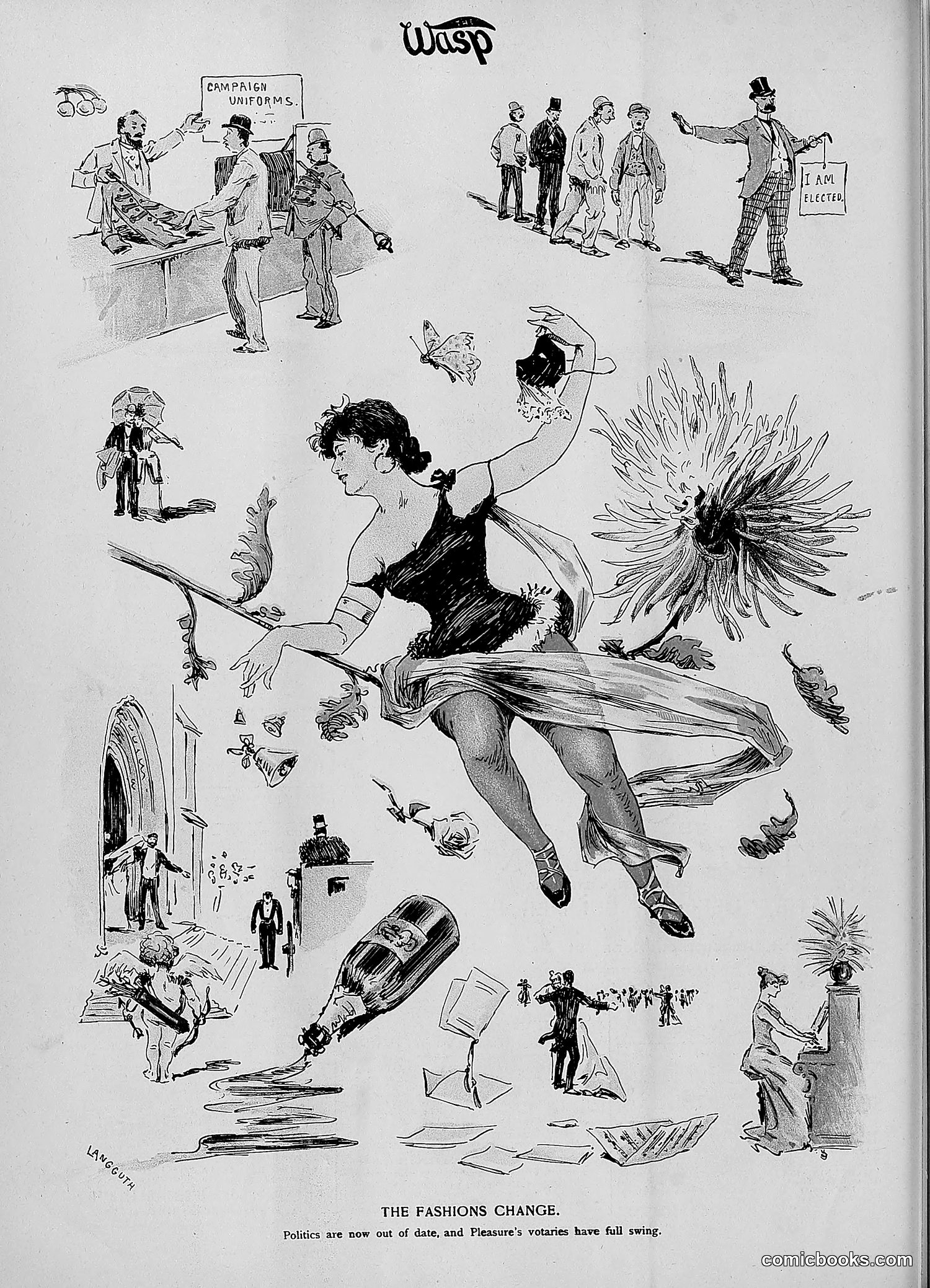 The Wasp — 1892 — page 437 of 590