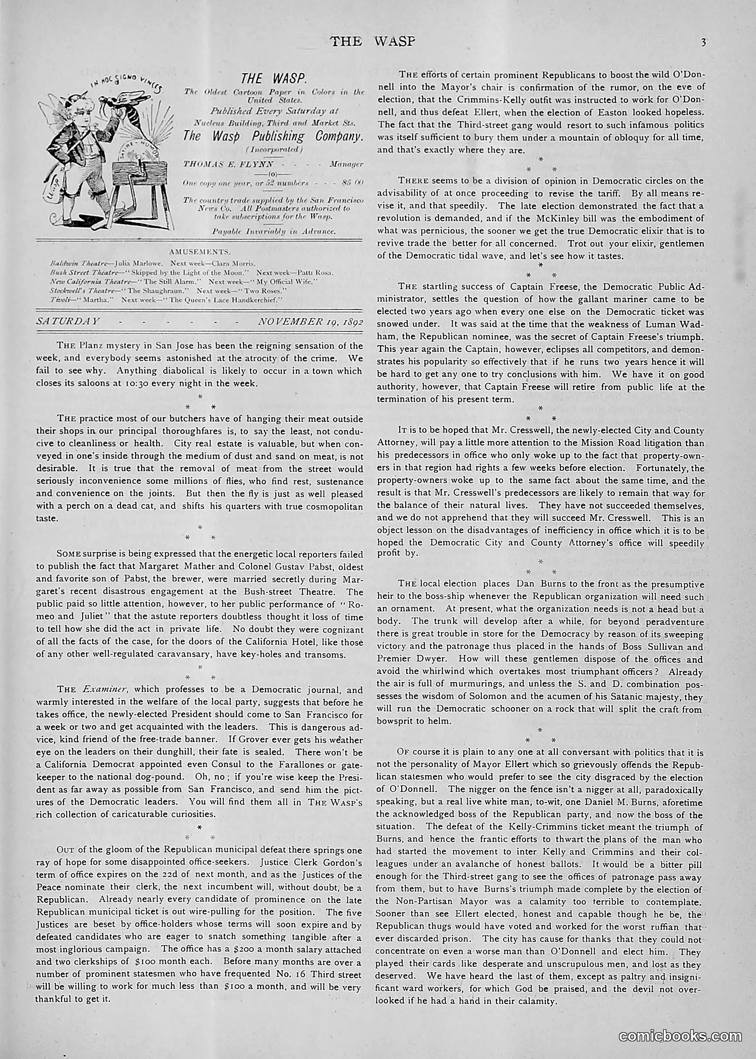 The Wasp — 1892 — page 440 of 590