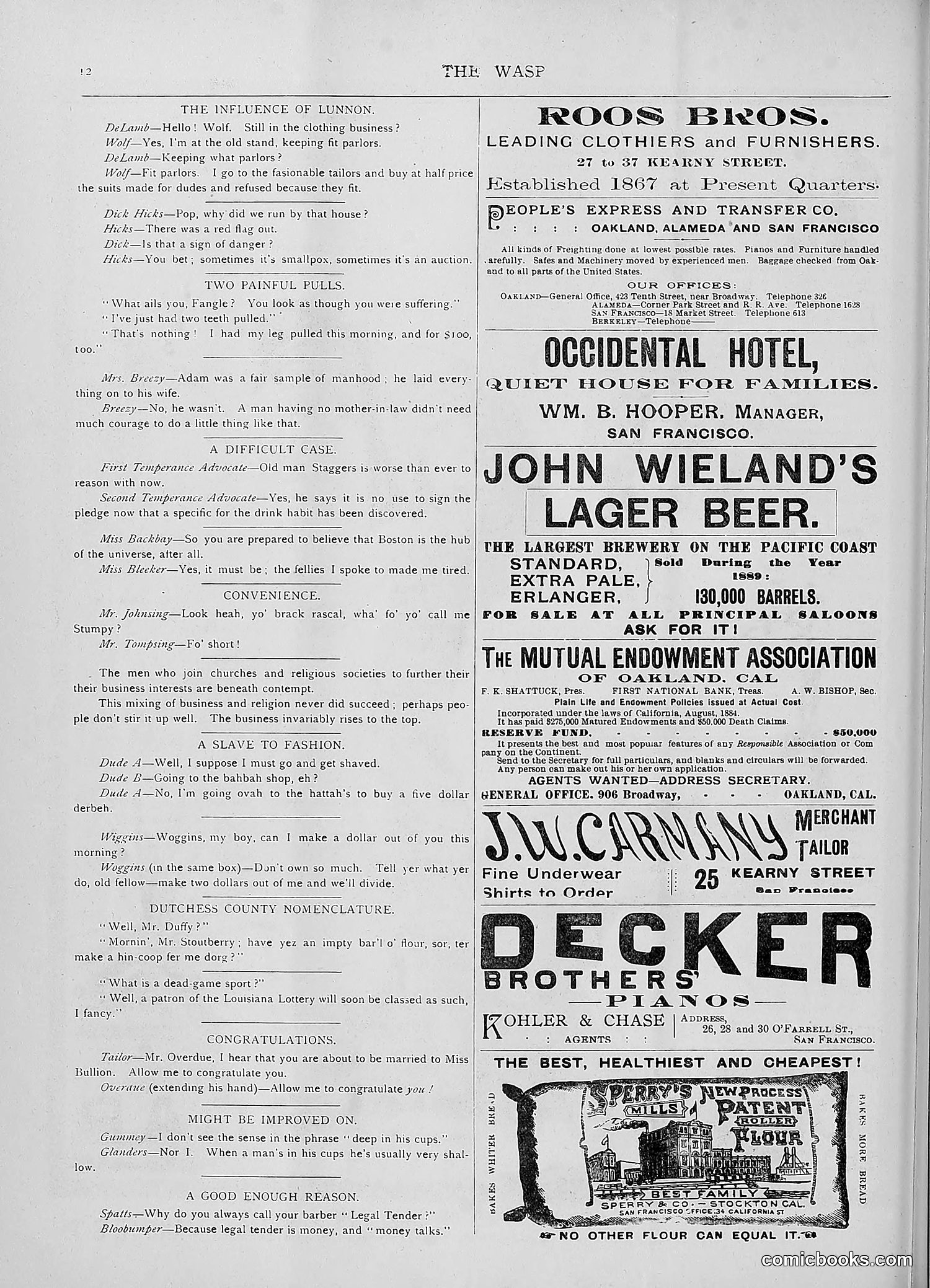 The Wasp — 1892 — page 449 of 590