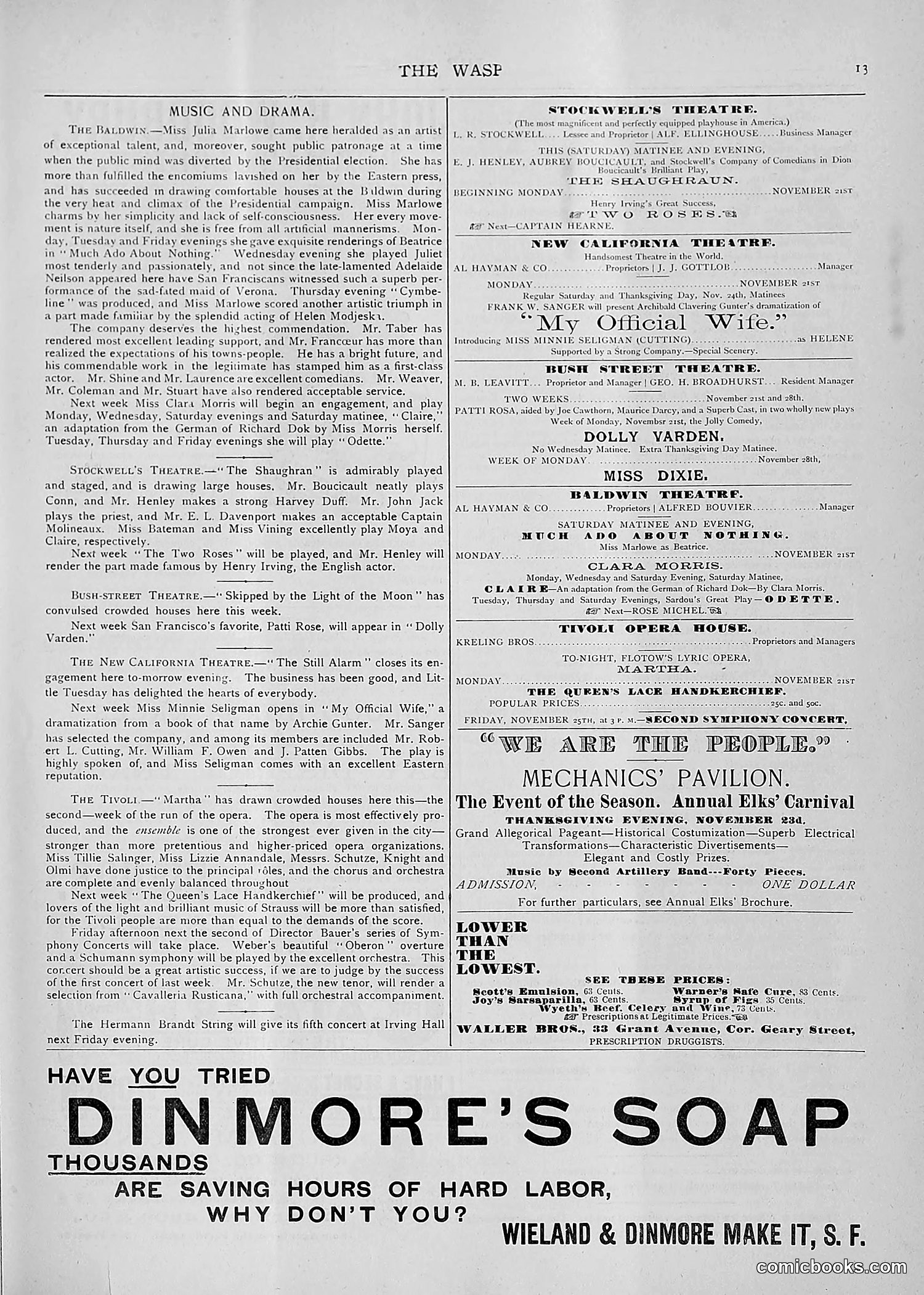 The Wasp — 1892 — page 450 of 590