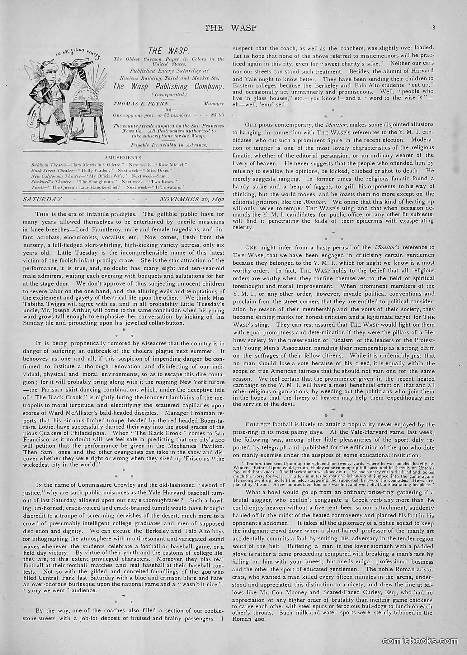 The Wasp — 1892 — page 460 of 590