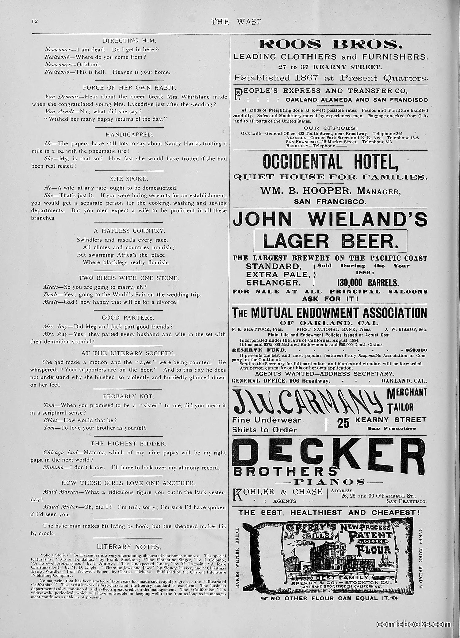 The Wasp — 1892 — page 469 of 590