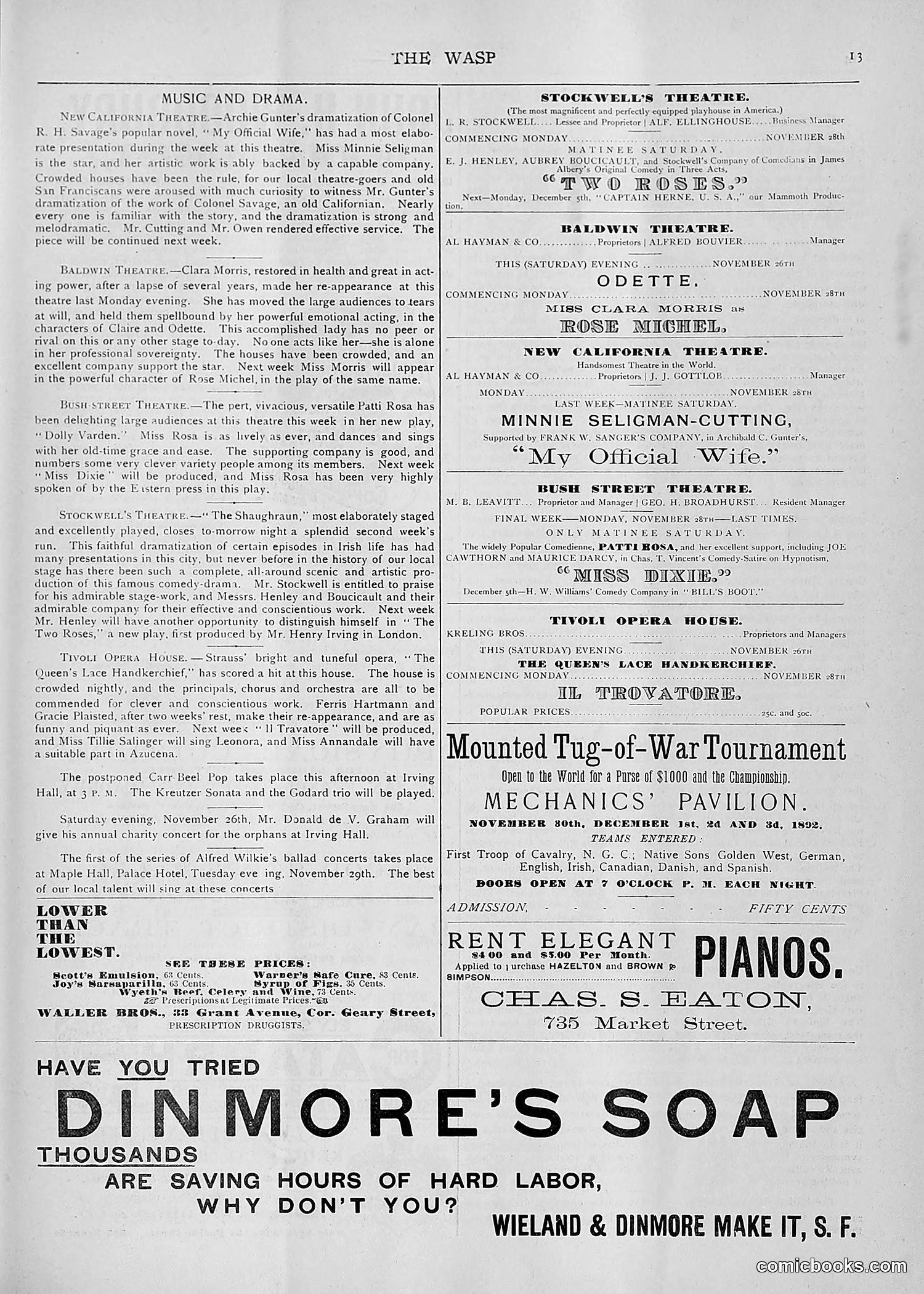 The Wasp — 1892 — page 470 of 590