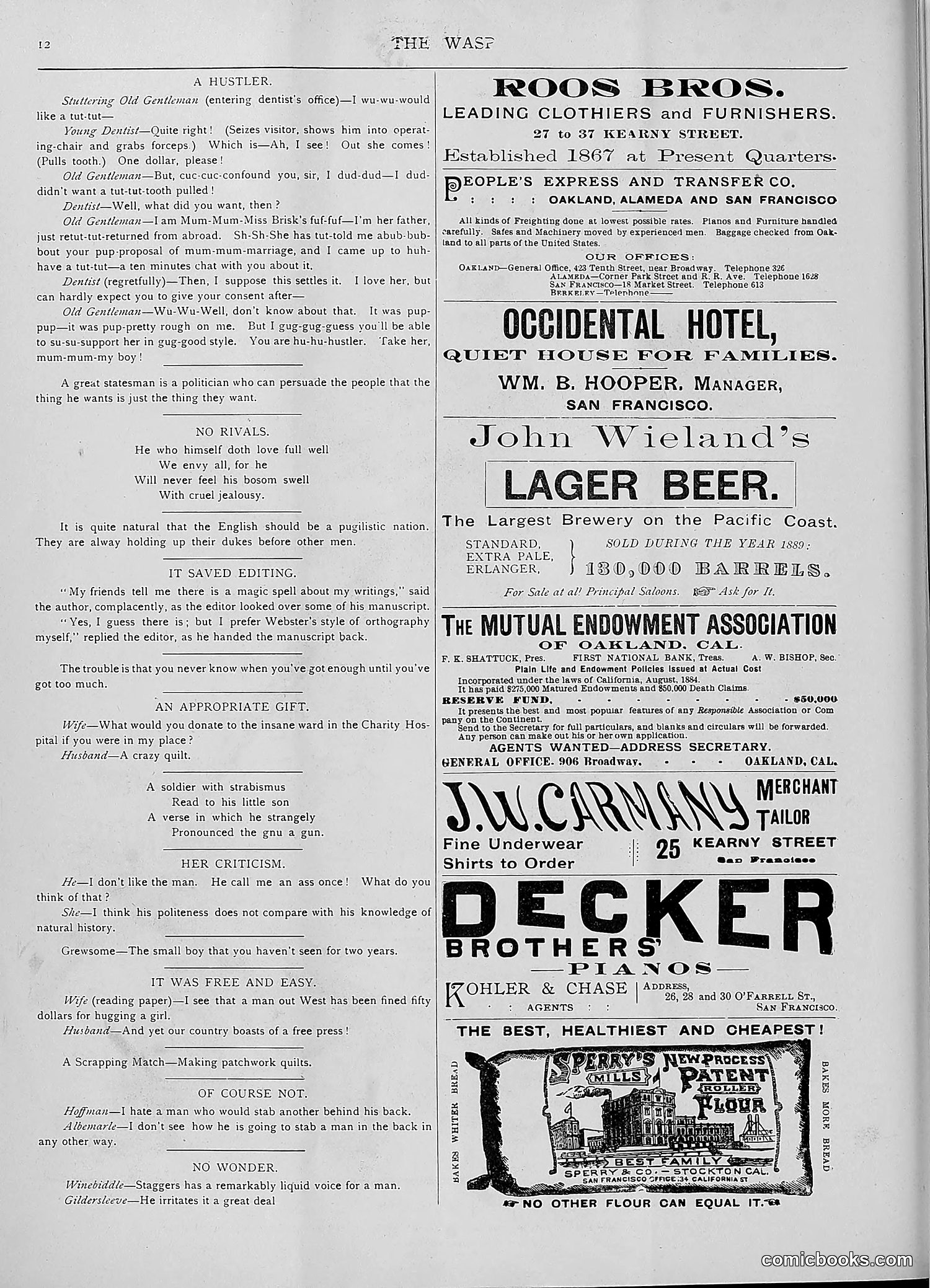 The Wasp — 1892 — page 493 of 590