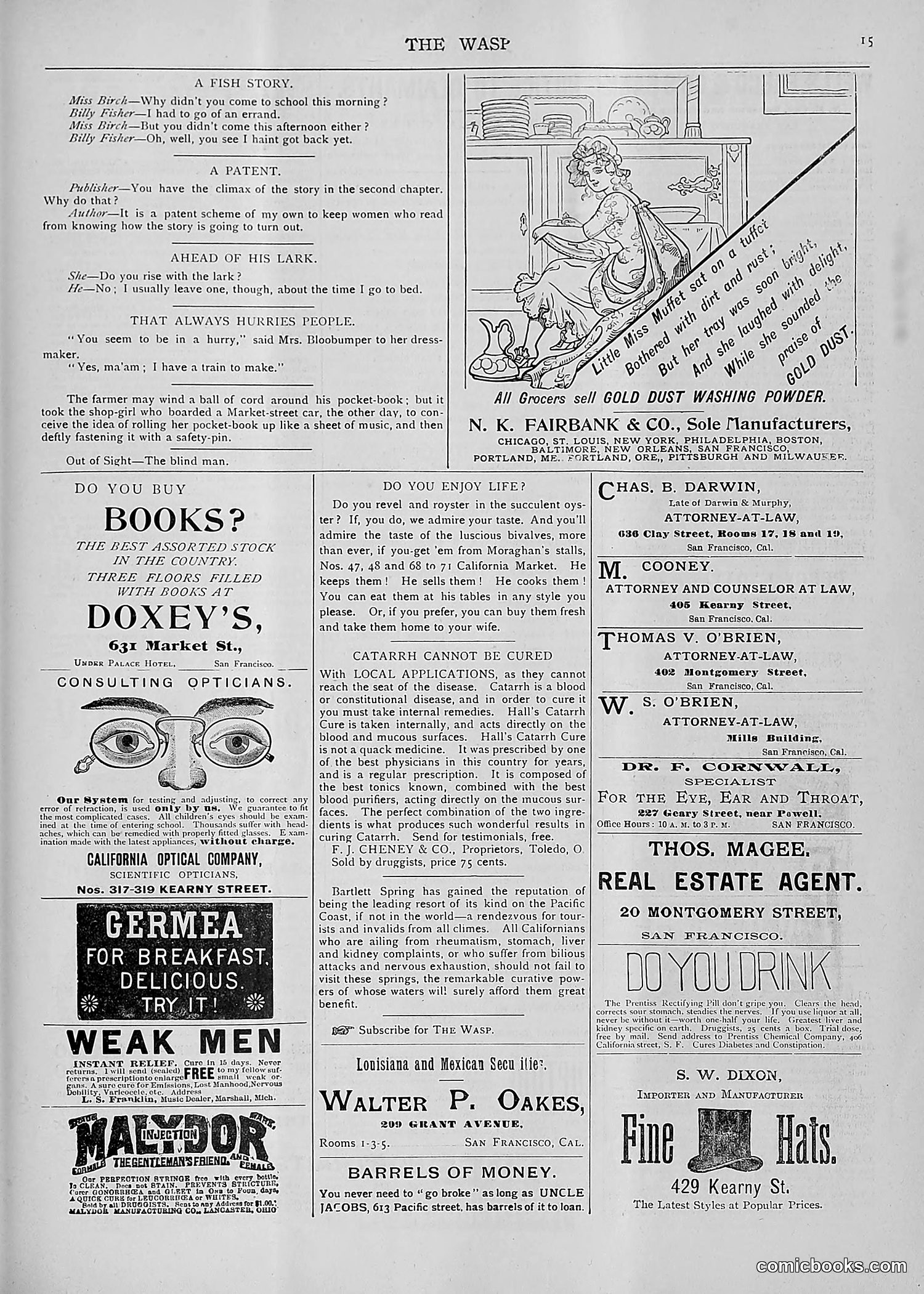 The Wasp — 1892 — page 496 of 590