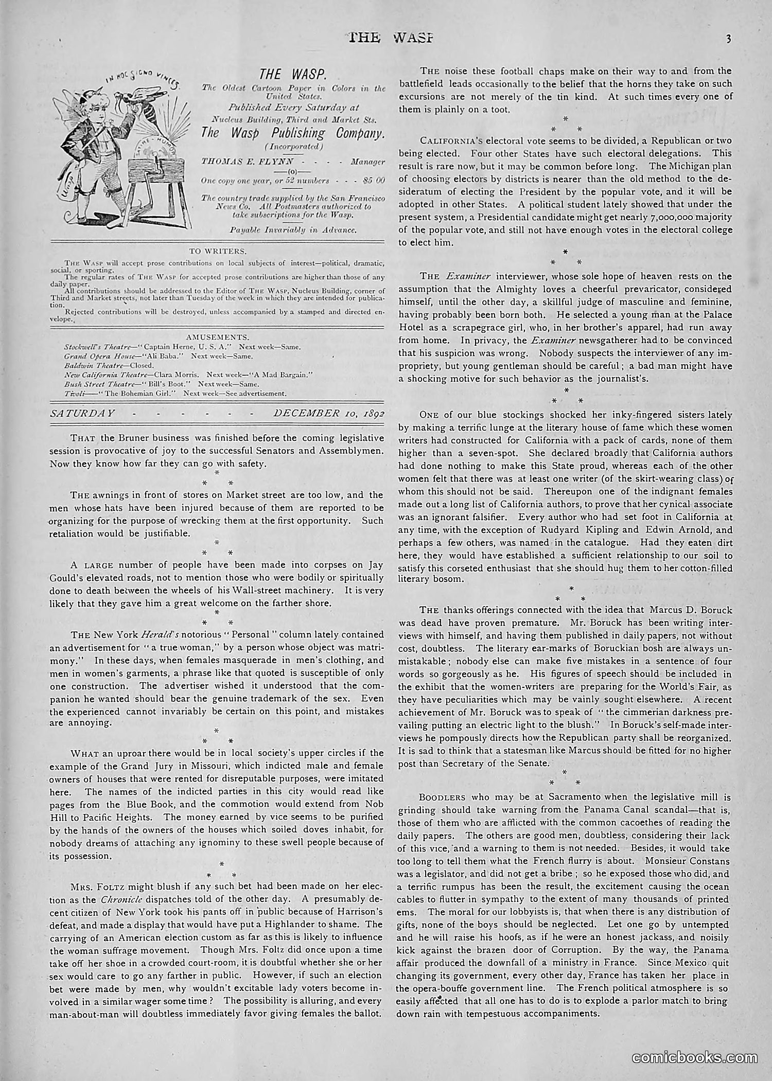 The Wasp — 1892 — page 504 of 590