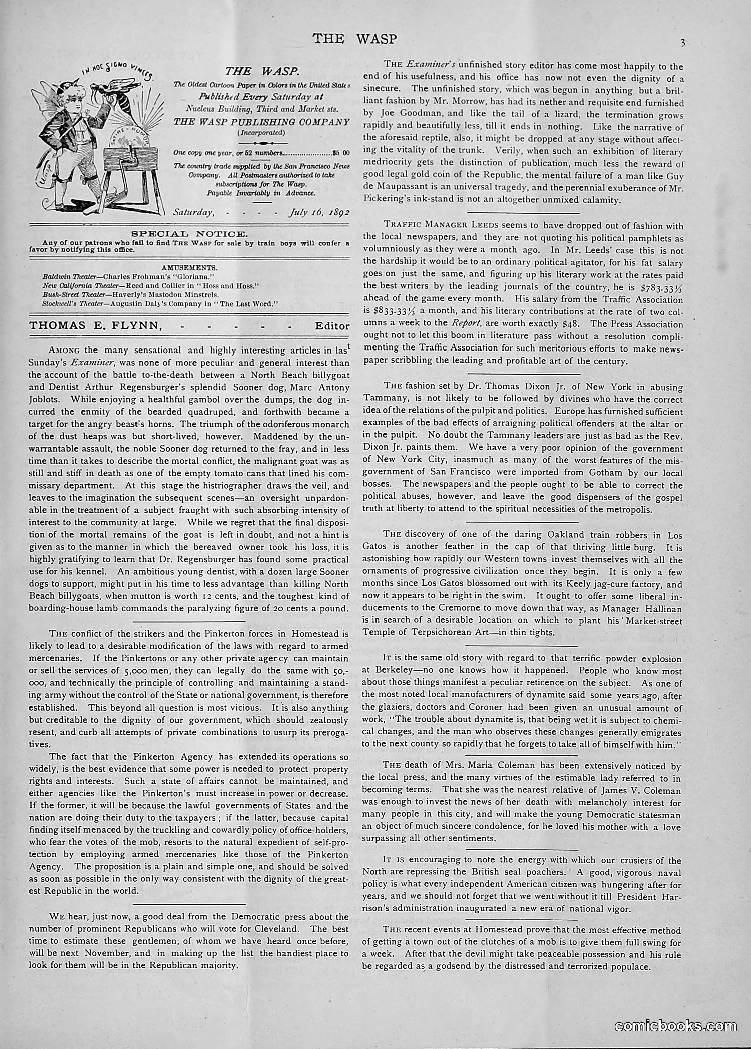 The Wasp — 1892 — page 52 of 590