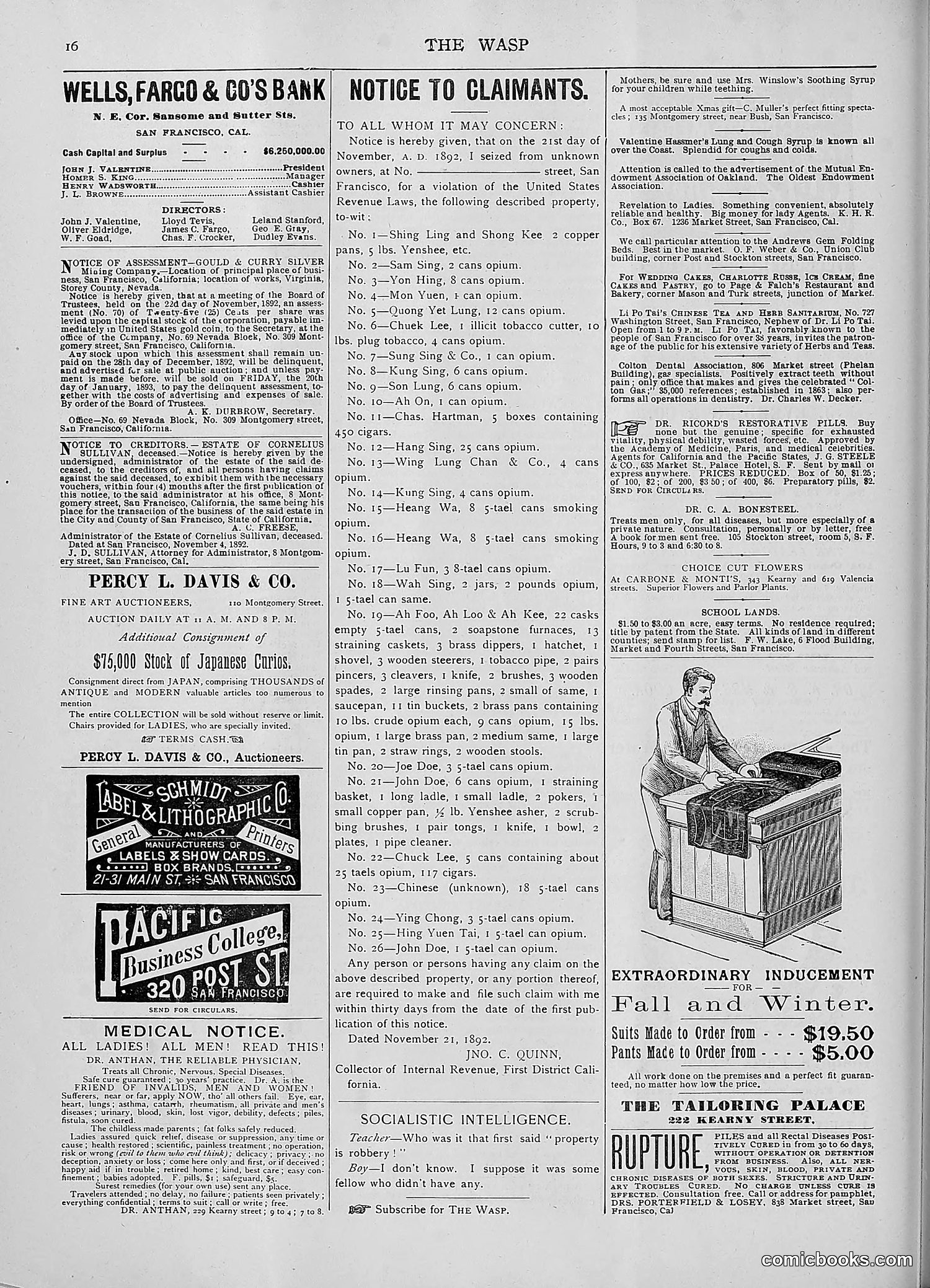 The Wasp — 1892 — page 517 of 590