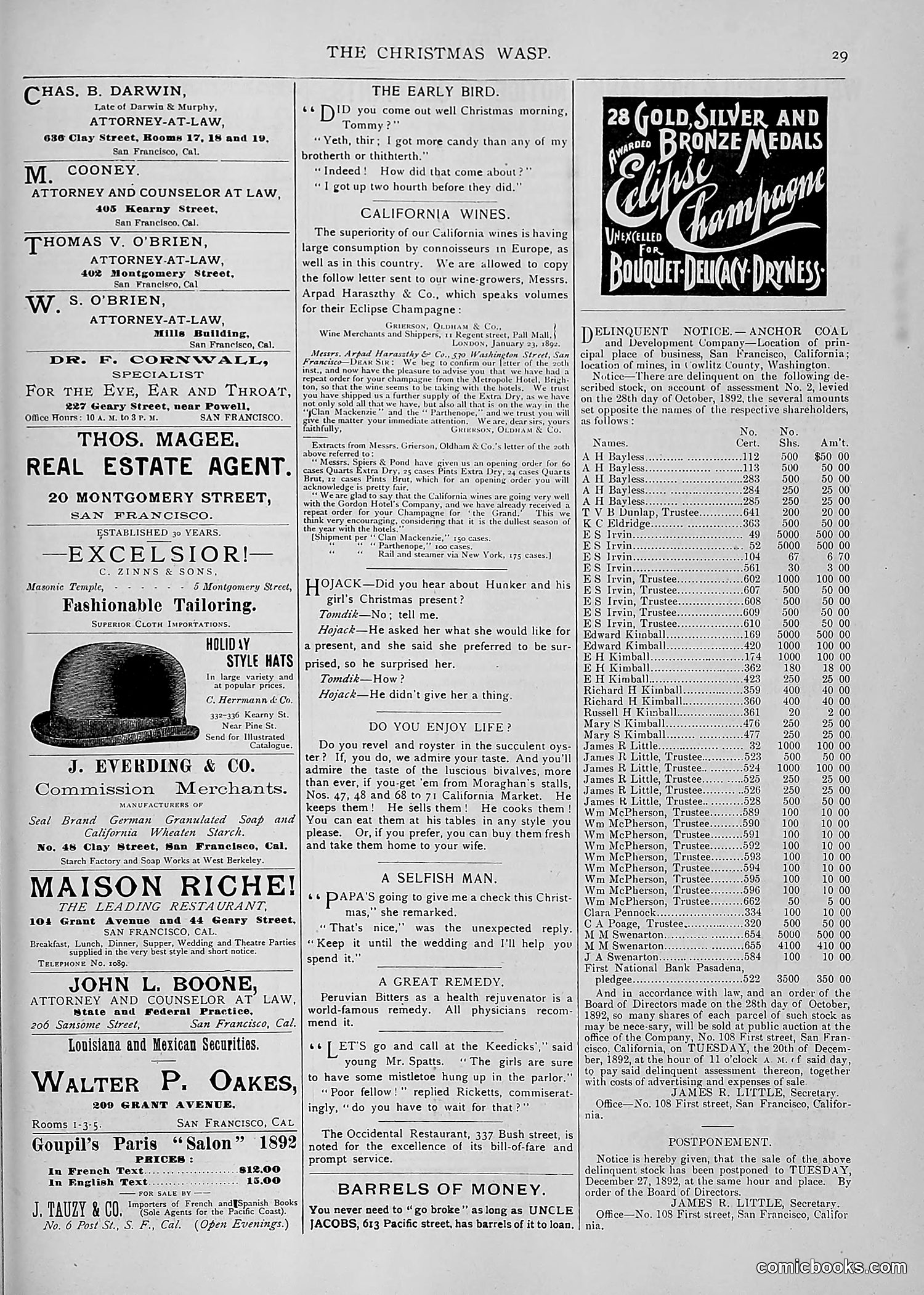 The Wasp — 1892 — page 552 of 590
