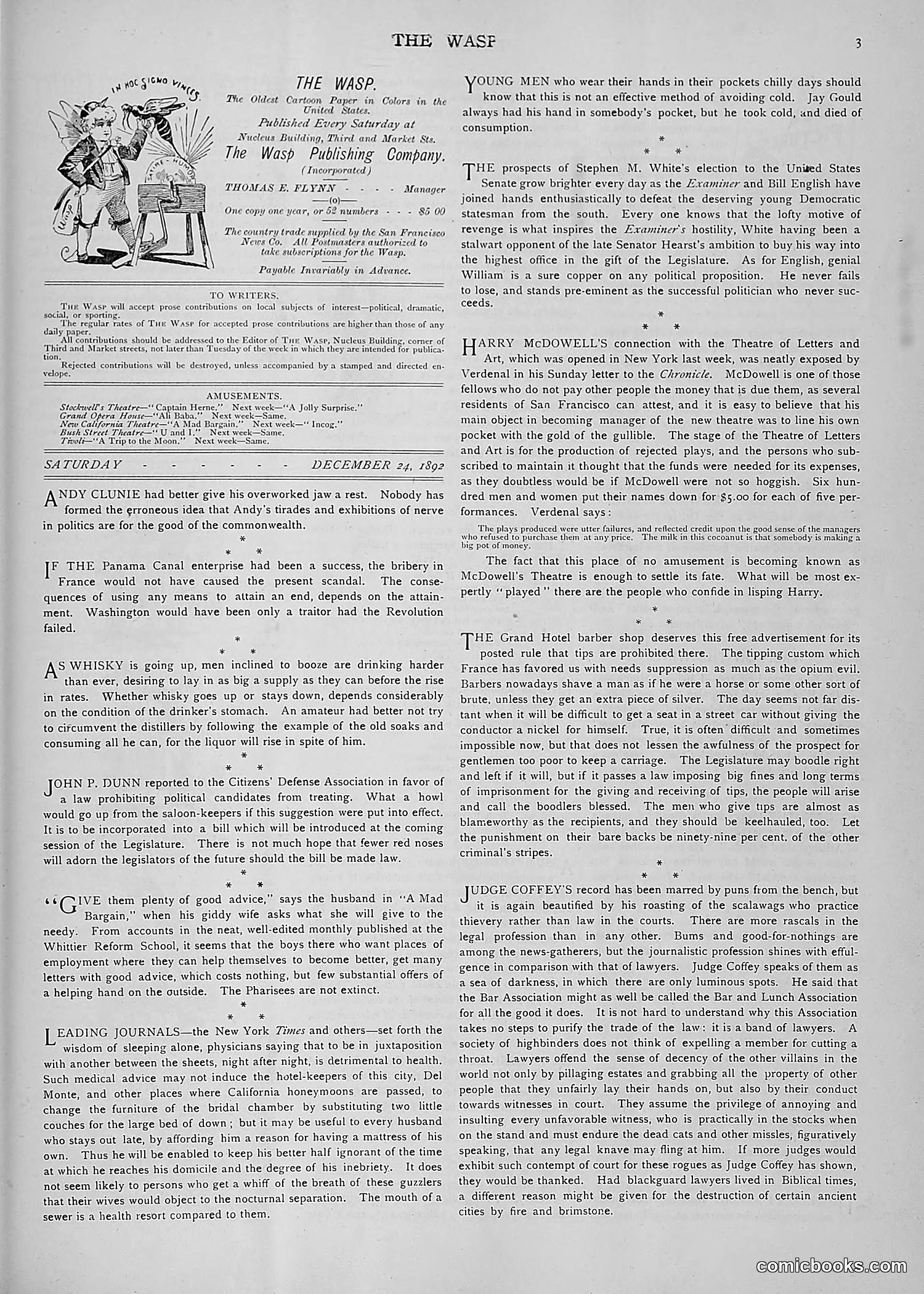 The Wasp — 1892 — page 562 of 590