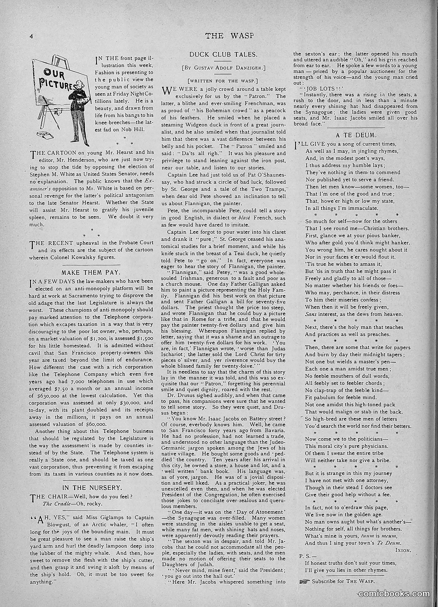 The Wasp — 1892 — page 589 of 590