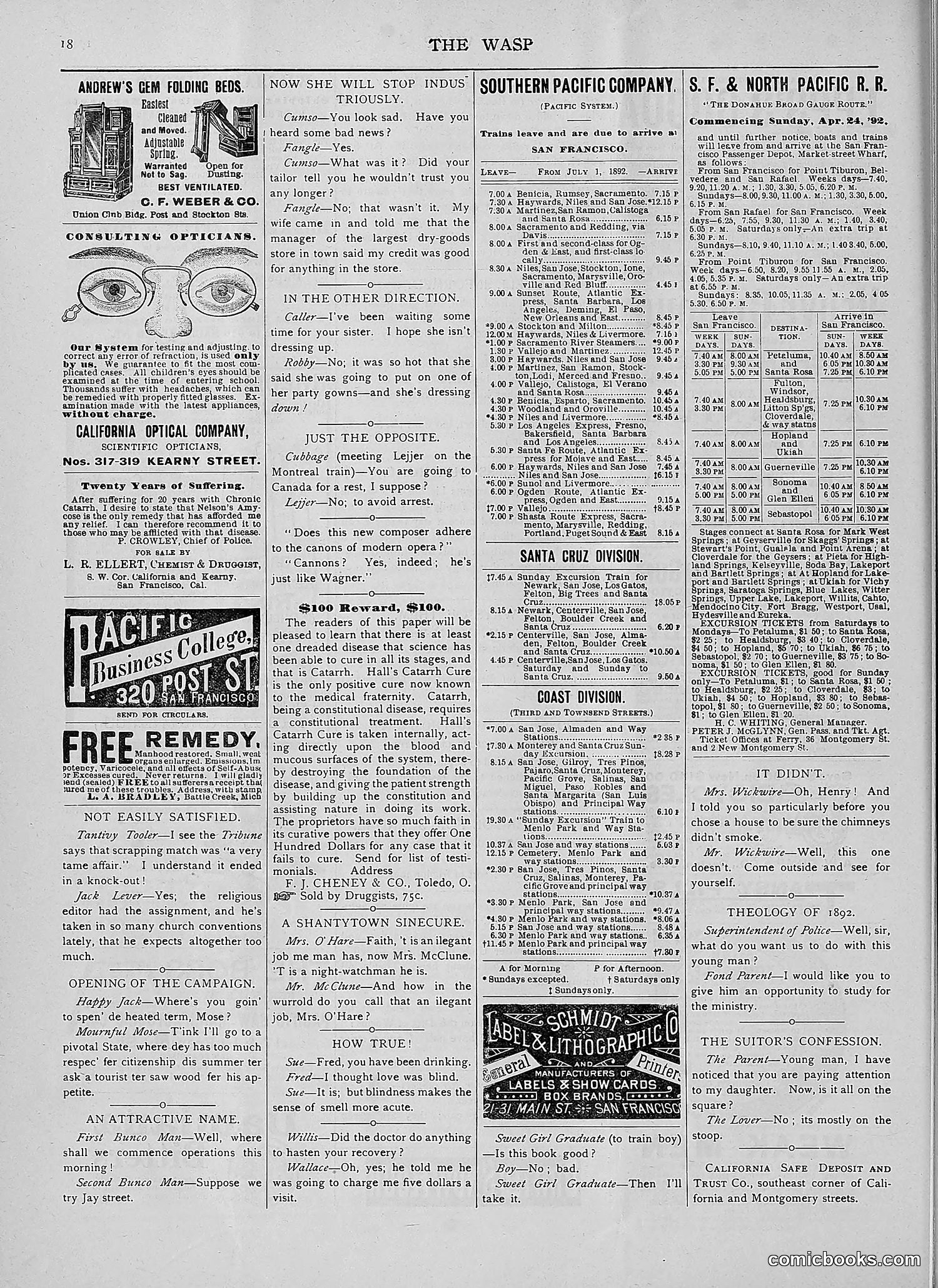 The Wasp — 1892 — page 67 of 590