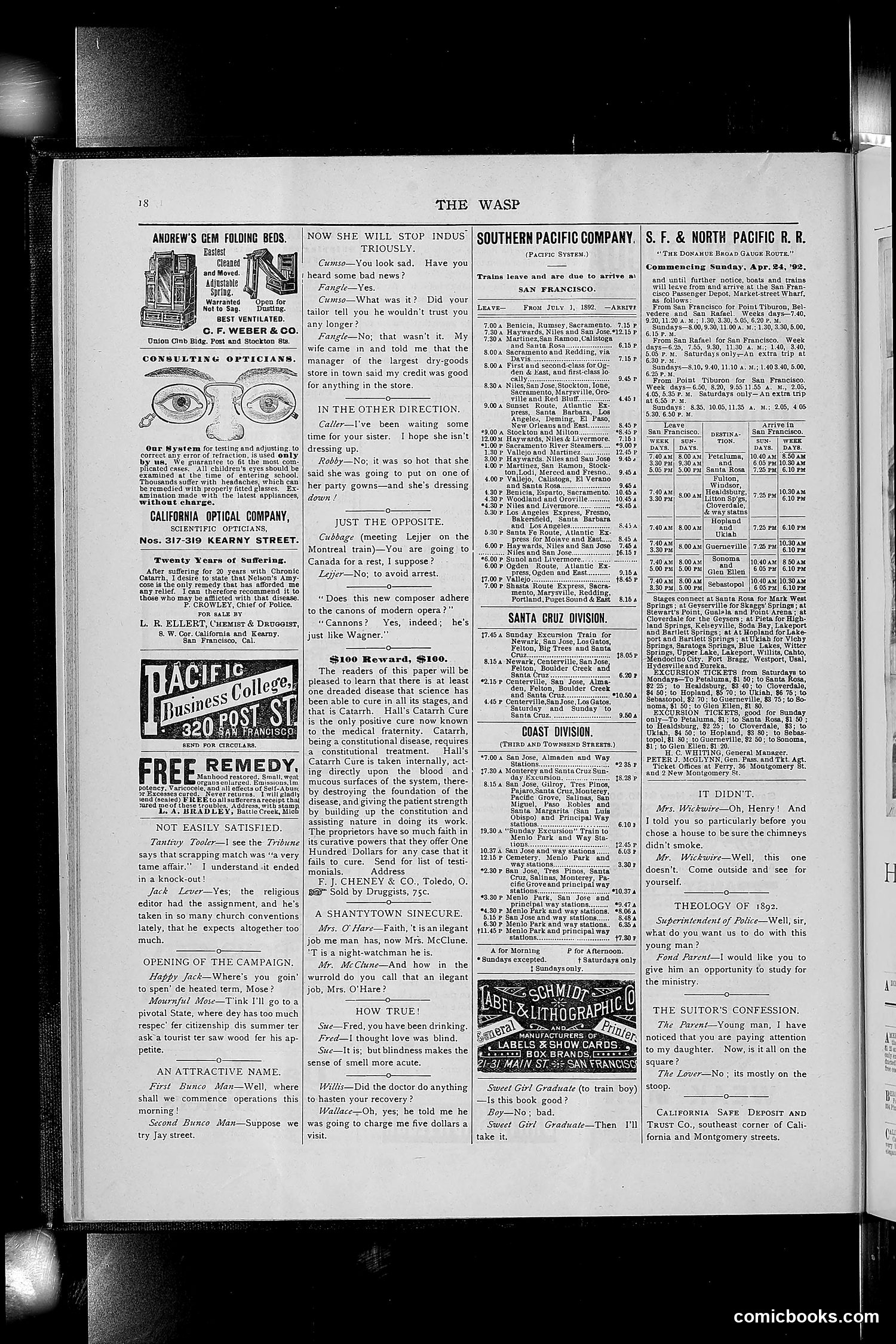 The Wasp — 1892 — page 69 of 590