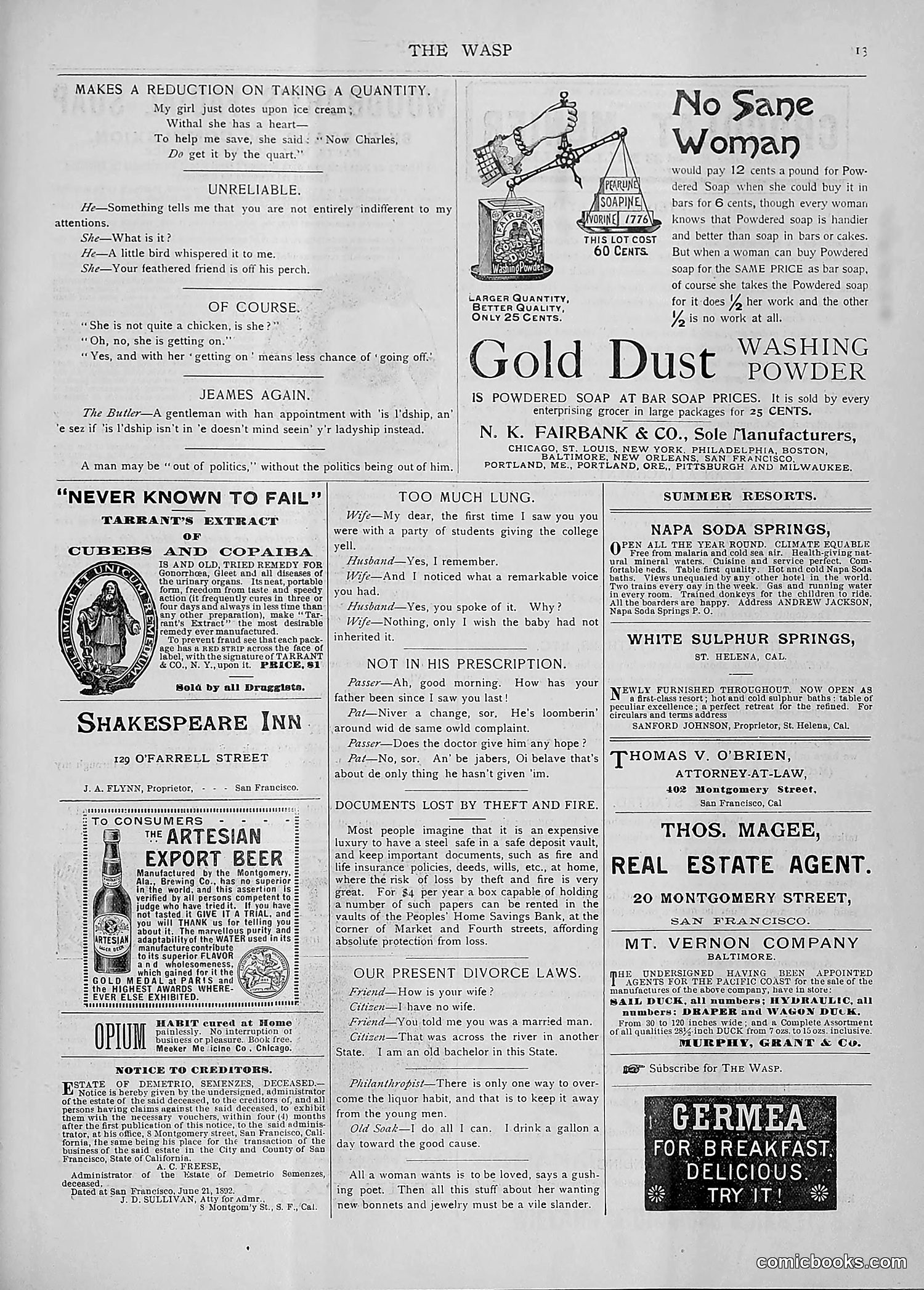 The Wasp — 1892 — page 84 of 590