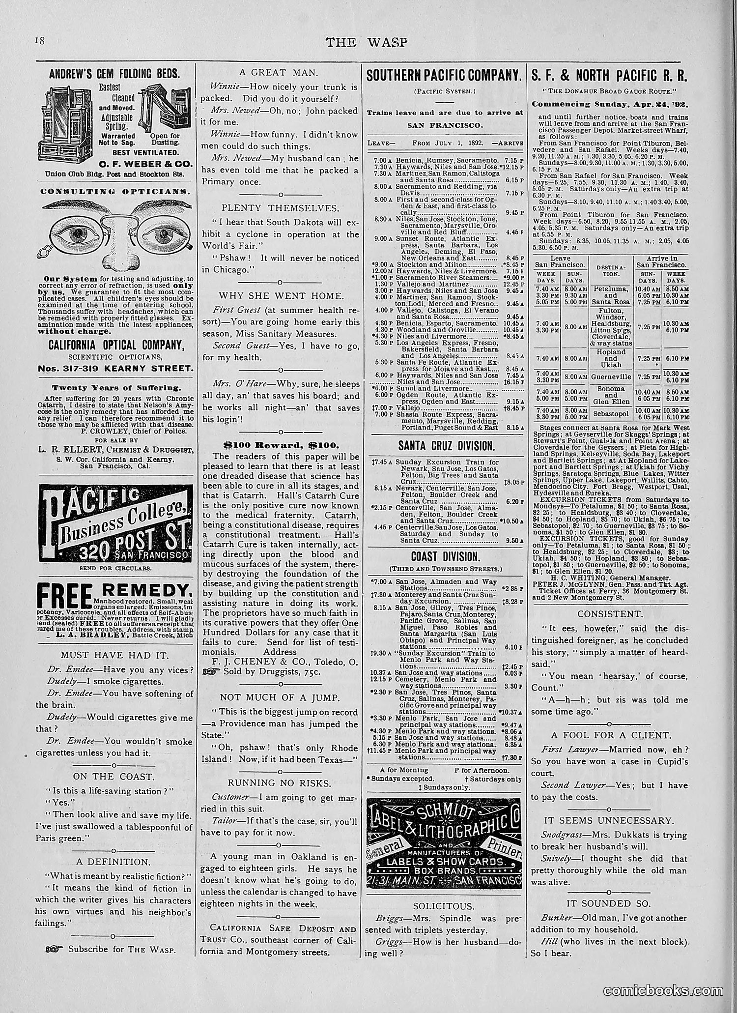 The Wasp — 1892 — page 89 of 590