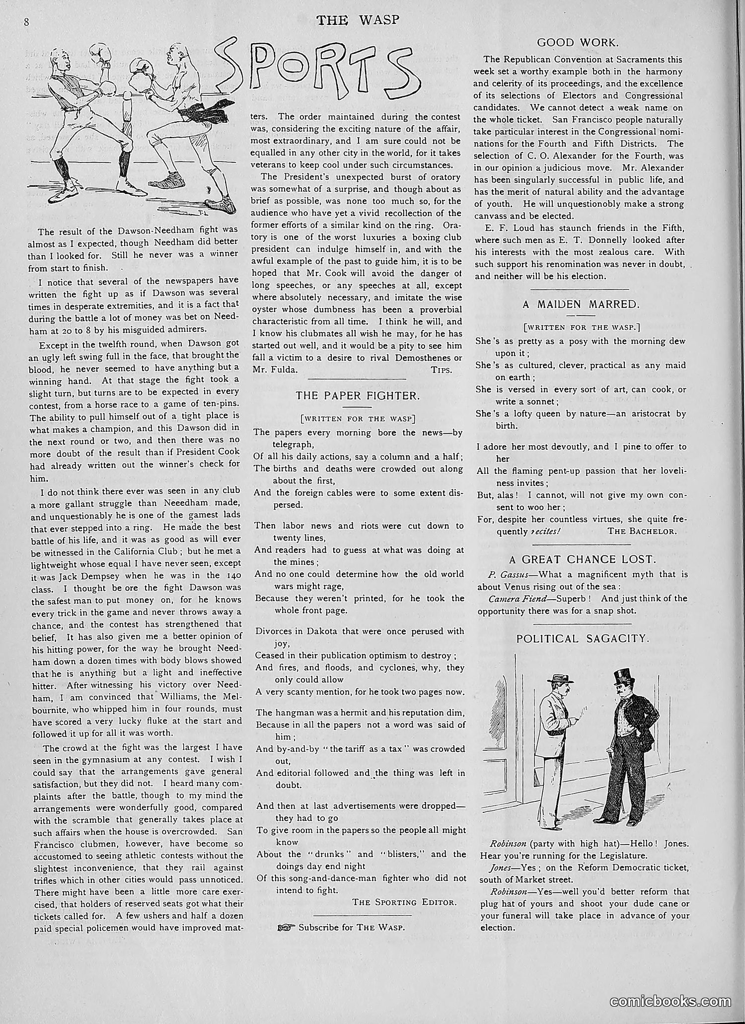 The Wasp — 1892 — page 99 of 590