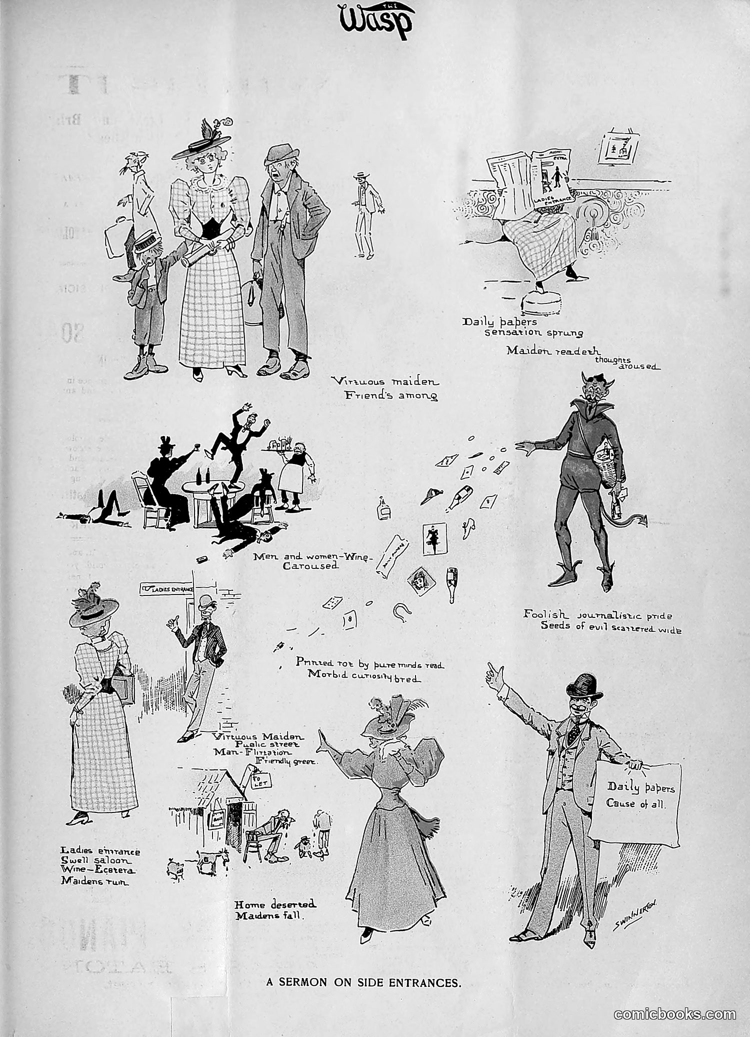 The Wasp — 1893 — page 104 of 578