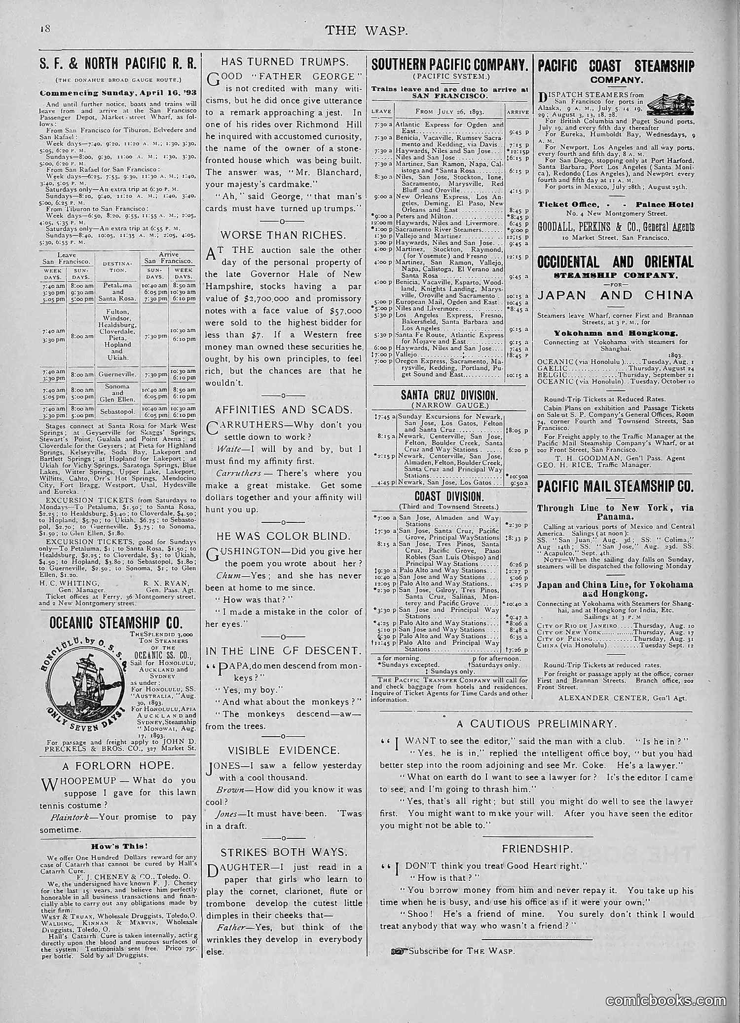 The Wasp — 1893 — page 131 of 578