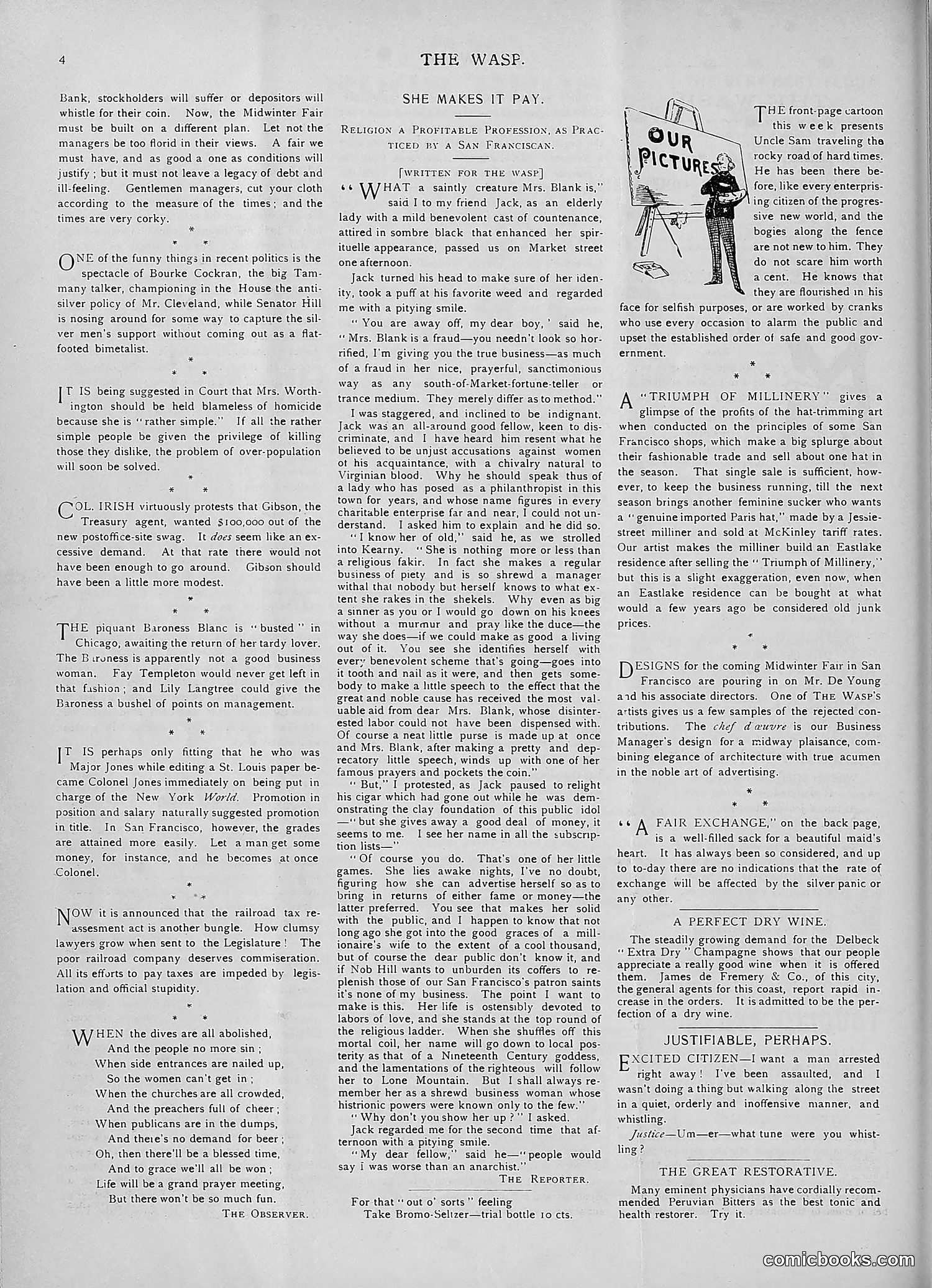 The Wasp — 1893 — page 139 of 578