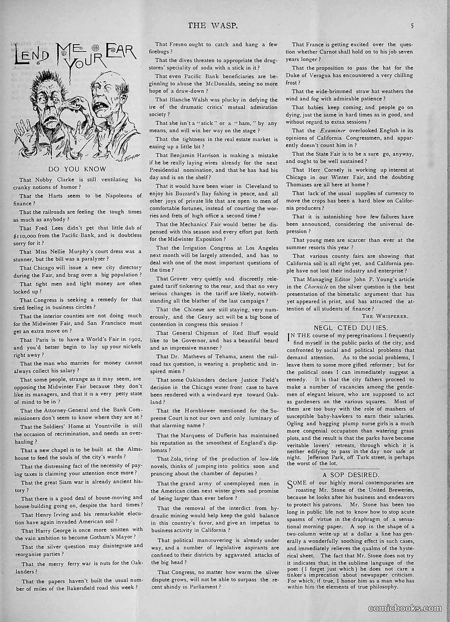 The Wasp — 1893 — page 140 of 578