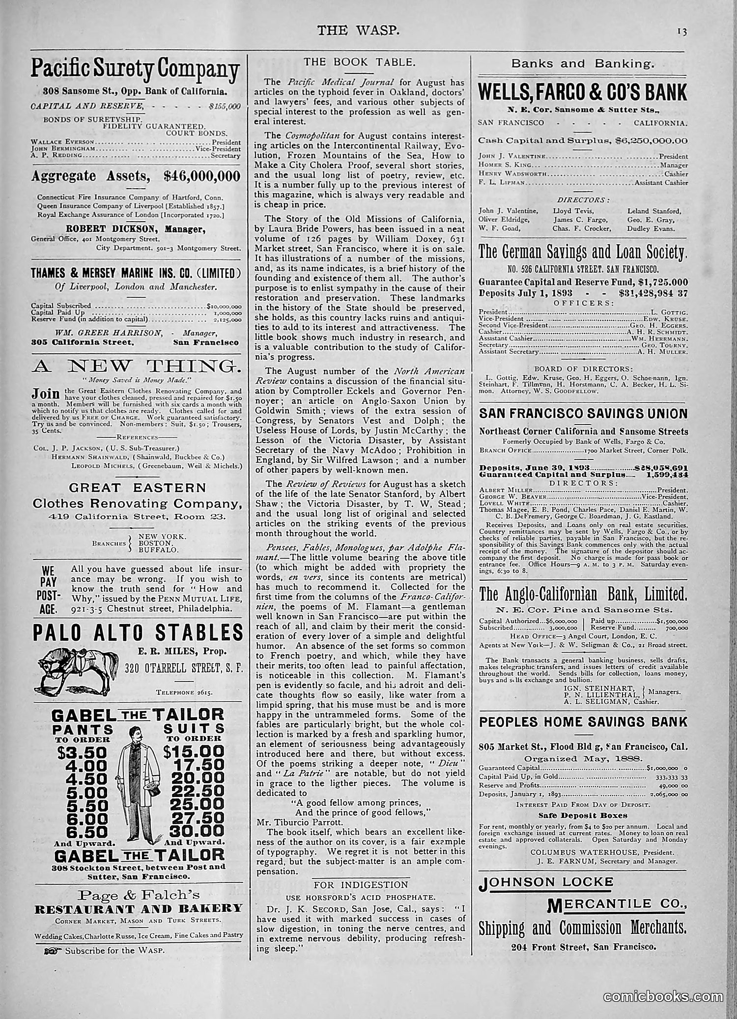 The Wasp — 1893 — page 148 of 578
