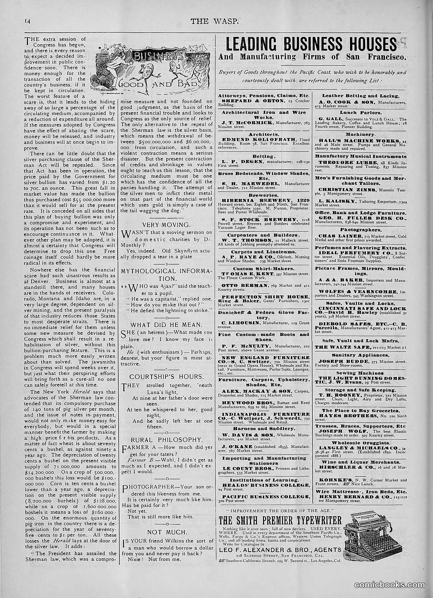 The Wasp — 1893 — page 149 of 578