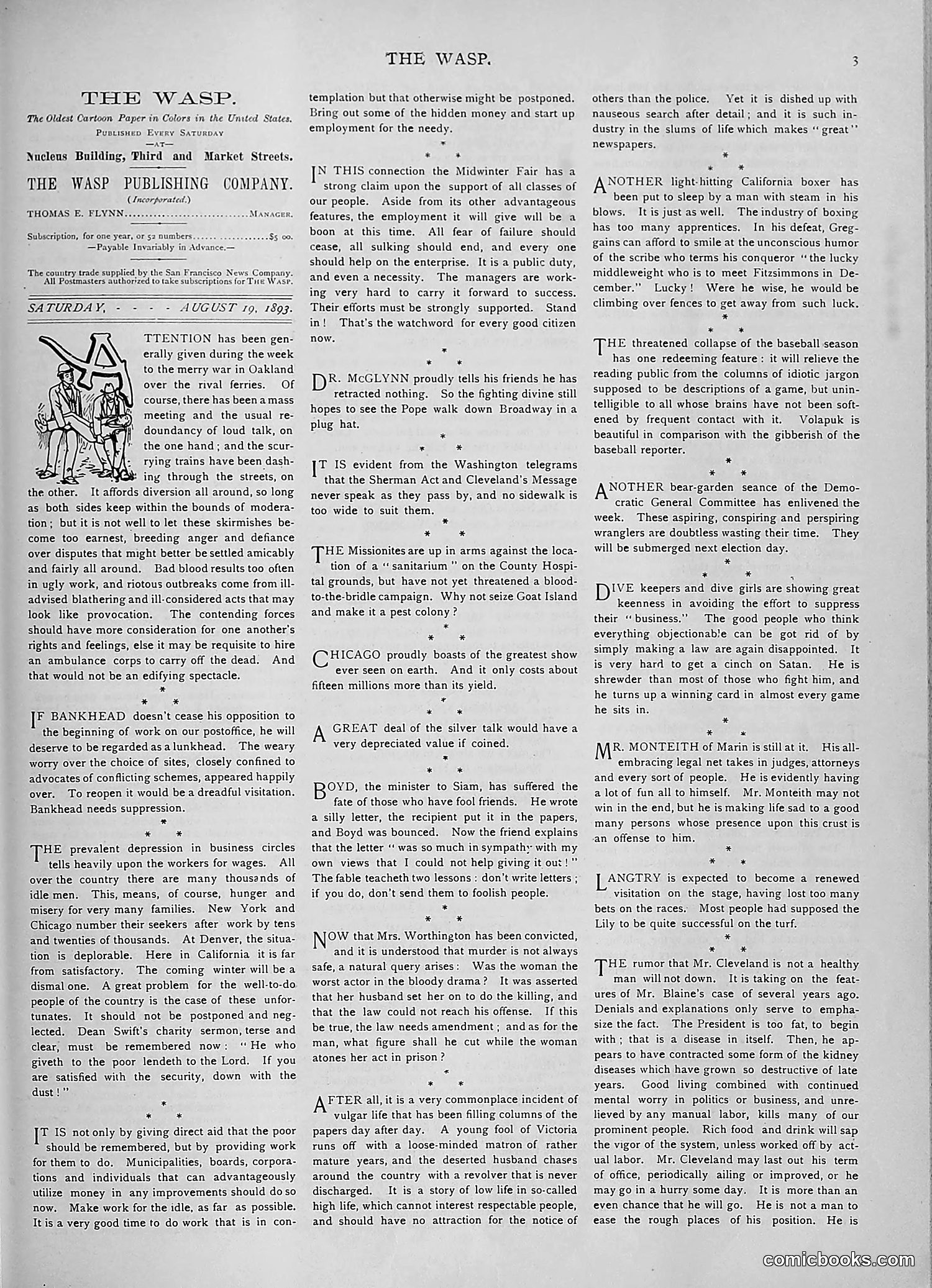 The Wasp — 1893 — page 158 of 578