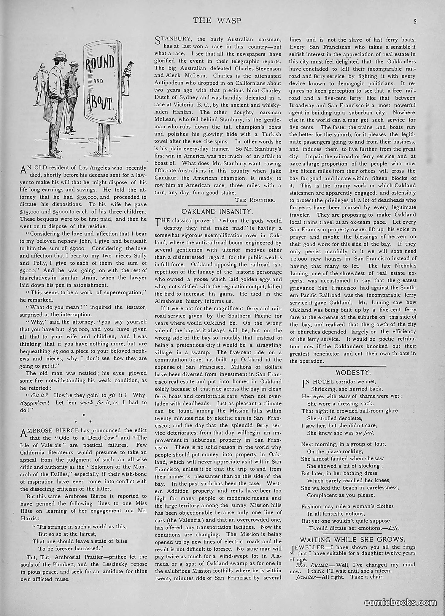 The Wasp — 1893 — page 160 of 578