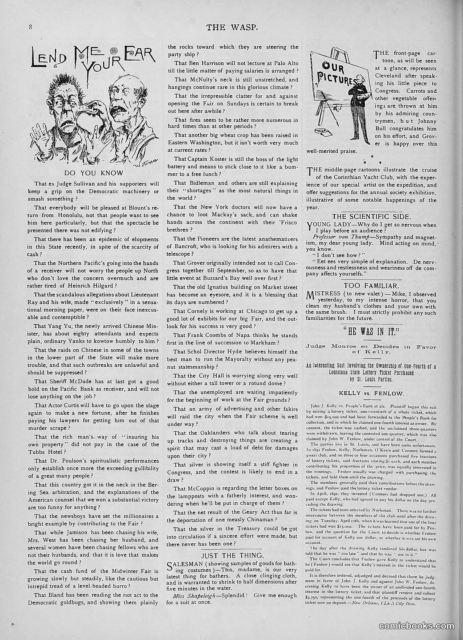 The Wasp — 1893 — page 163 of 578