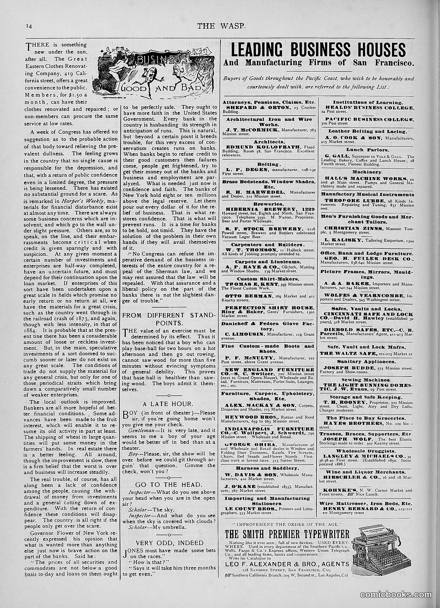 The Wasp — 1893 — page 169 of 578