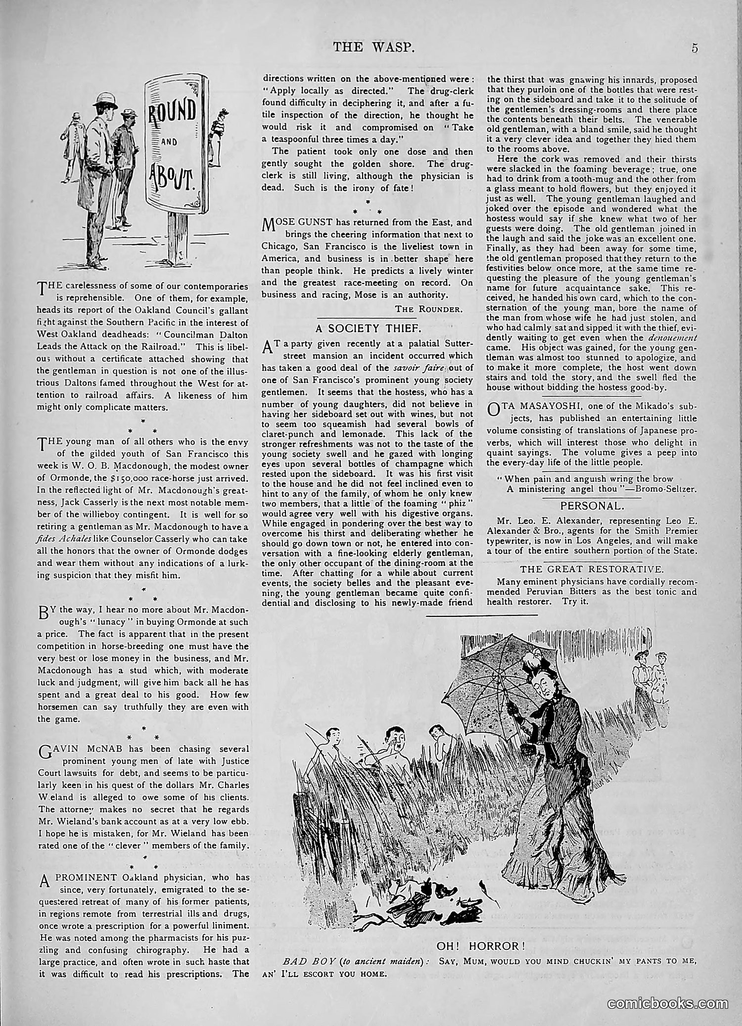 The Wasp — 1893 — page 224 of 578