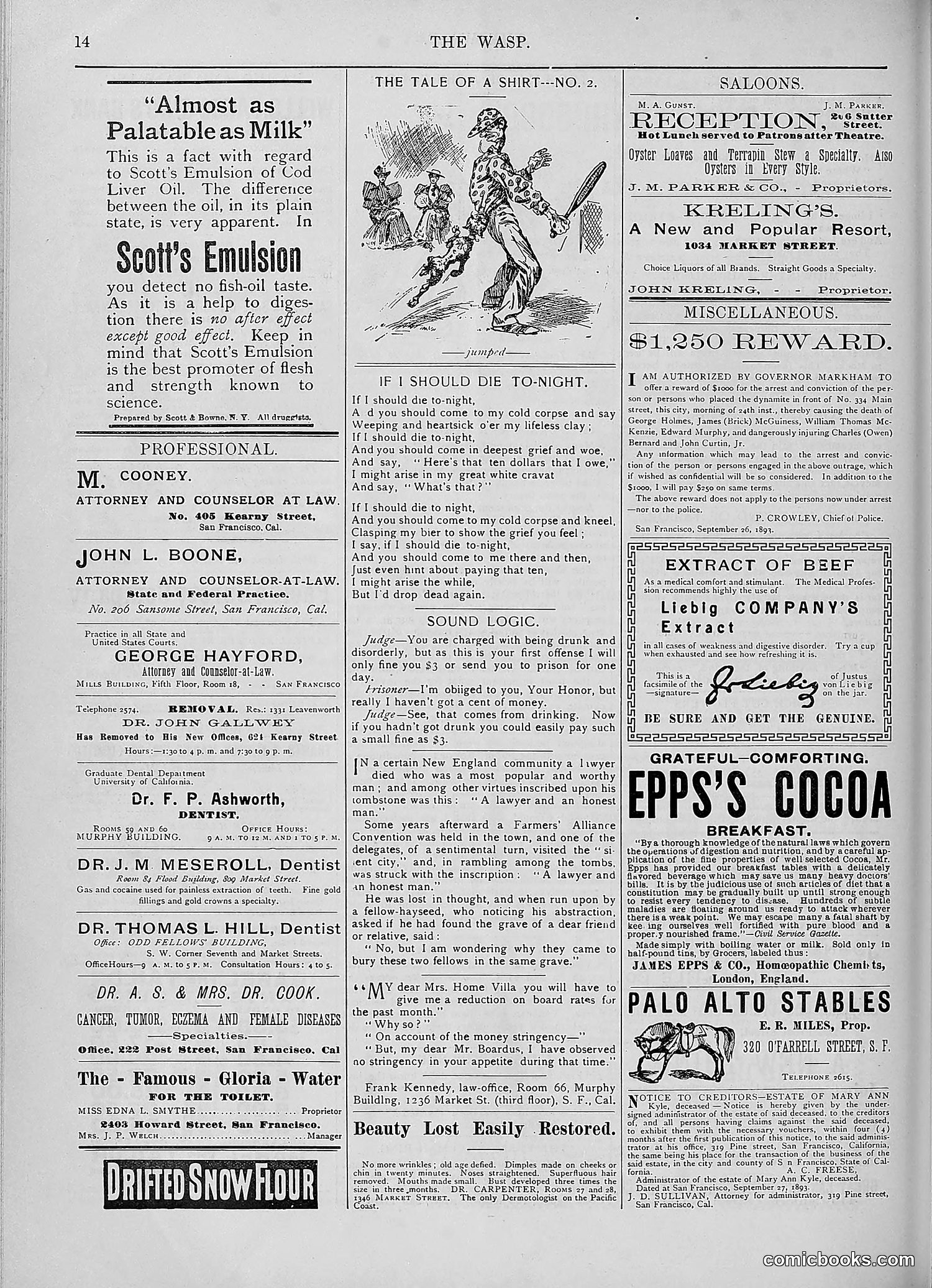 The Wasp — 1893 — page 295 of 578