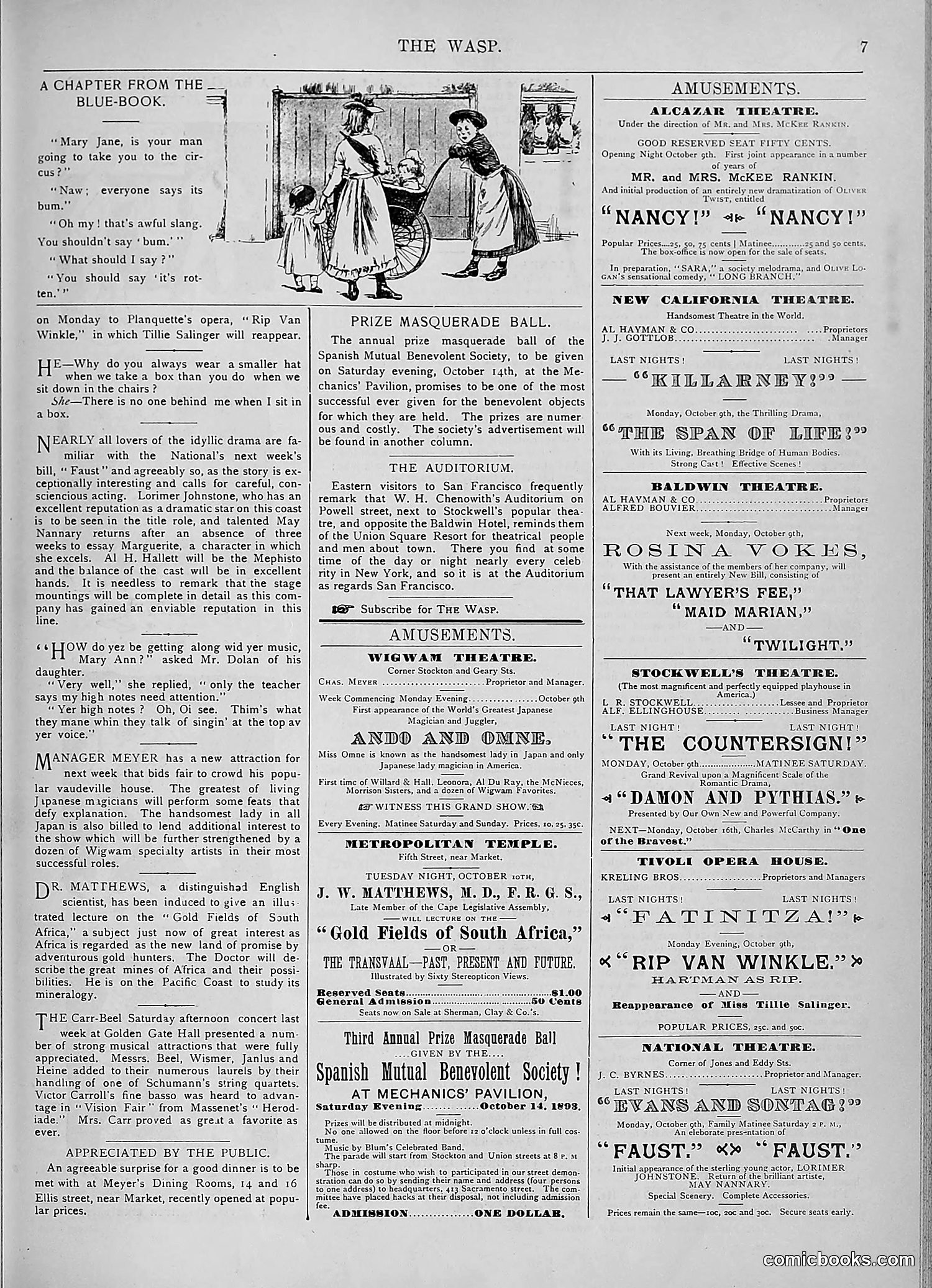 The Wasp — 1893 — page 308 of 578