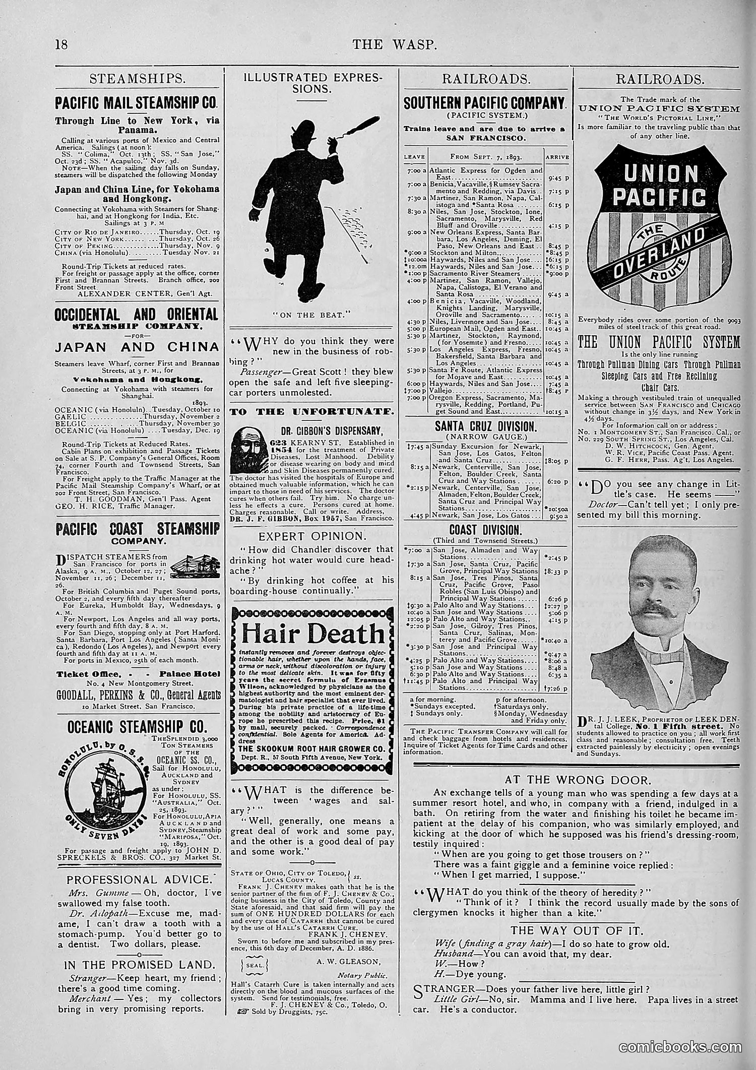 The Wasp — 1893 — page 319 of 578
