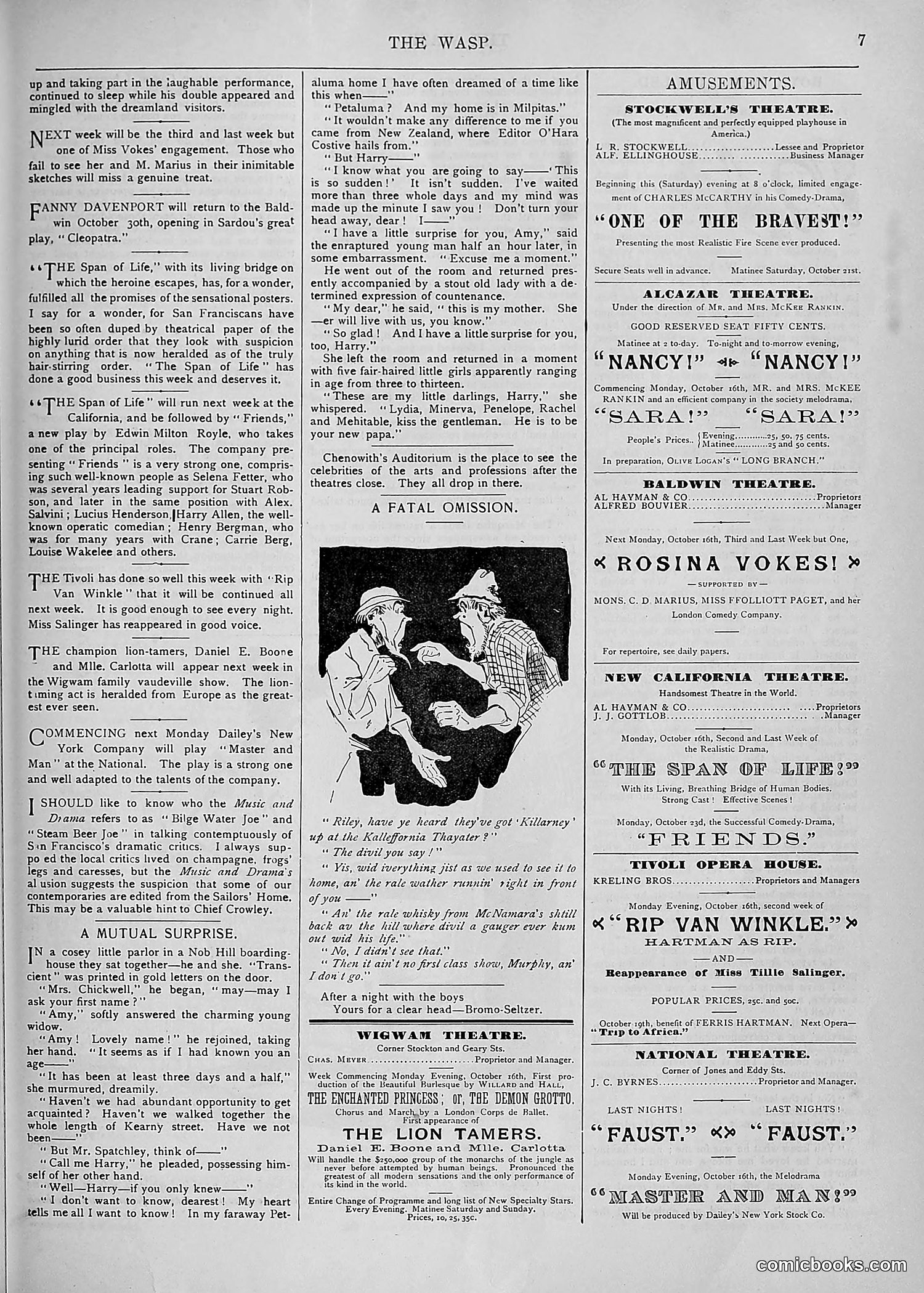 The Wasp — 1893 — page 328 of 578