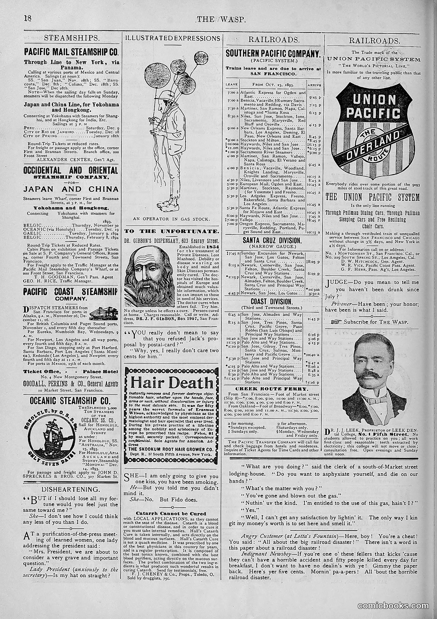 The Wasp — 1893 — page 461 of 578