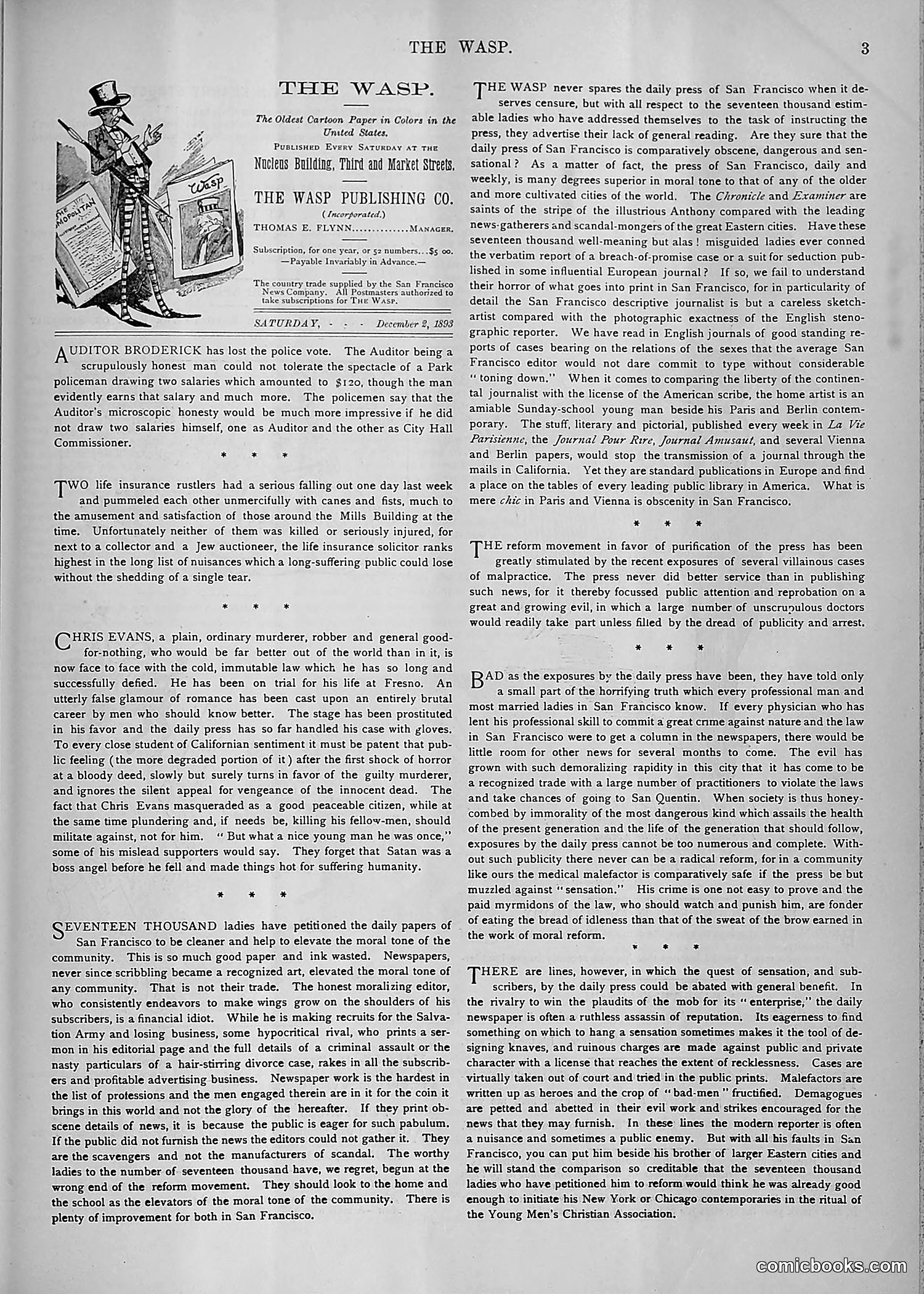 The Wasp — 1893 — page 466 of 578