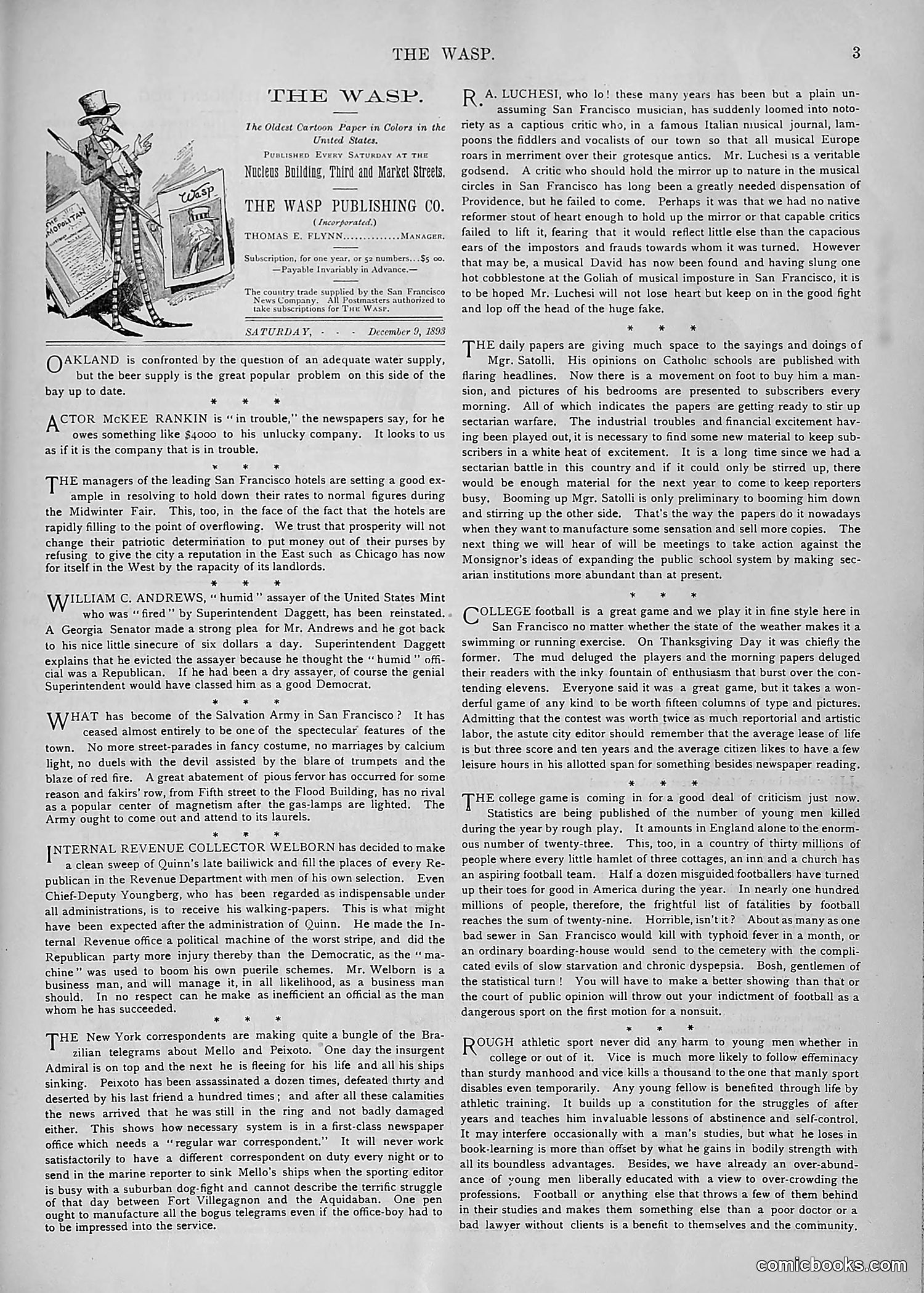 The Wasp — 1893 — page 486 of 578