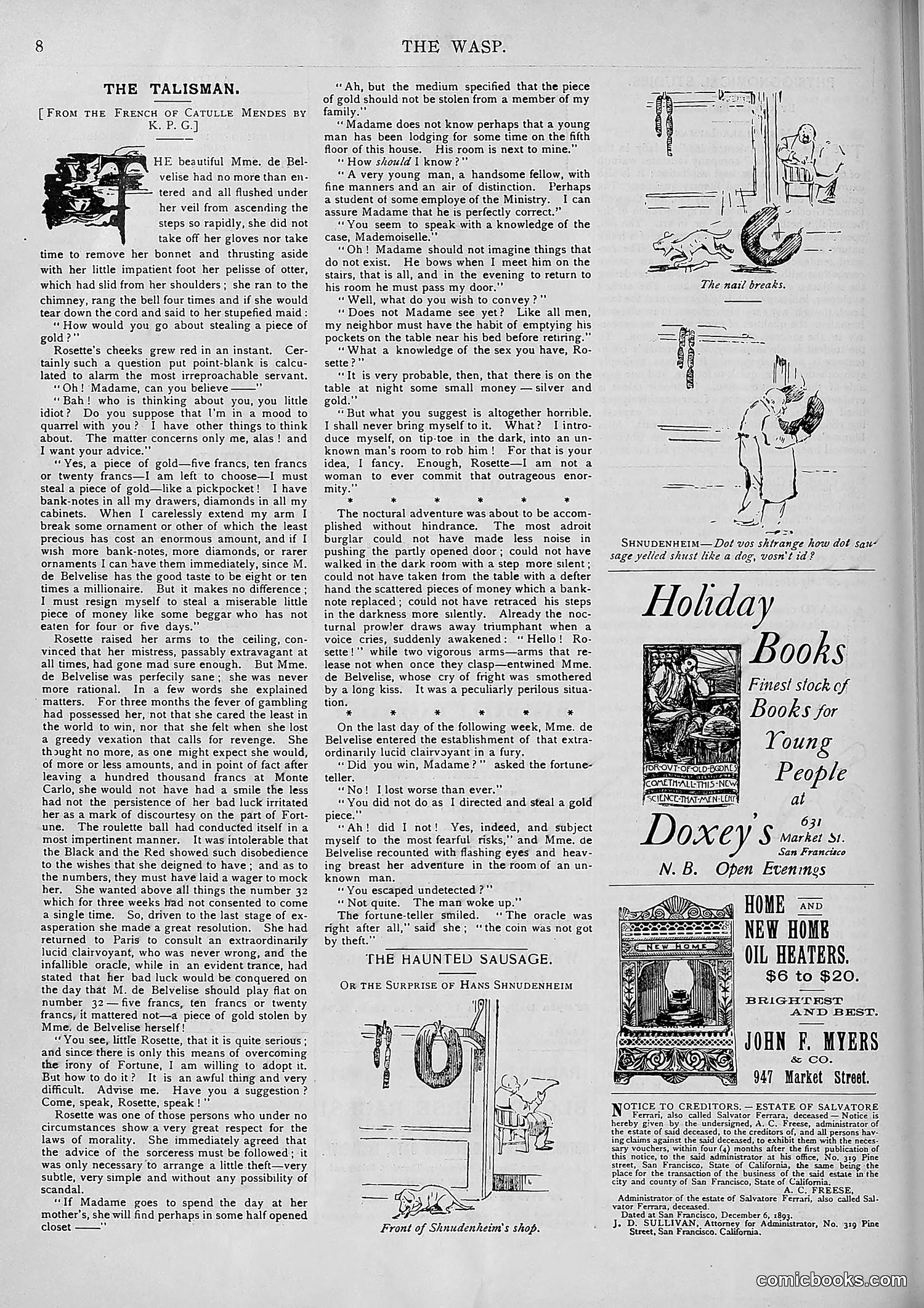 The Wasp — 1893 — page 491 of 578