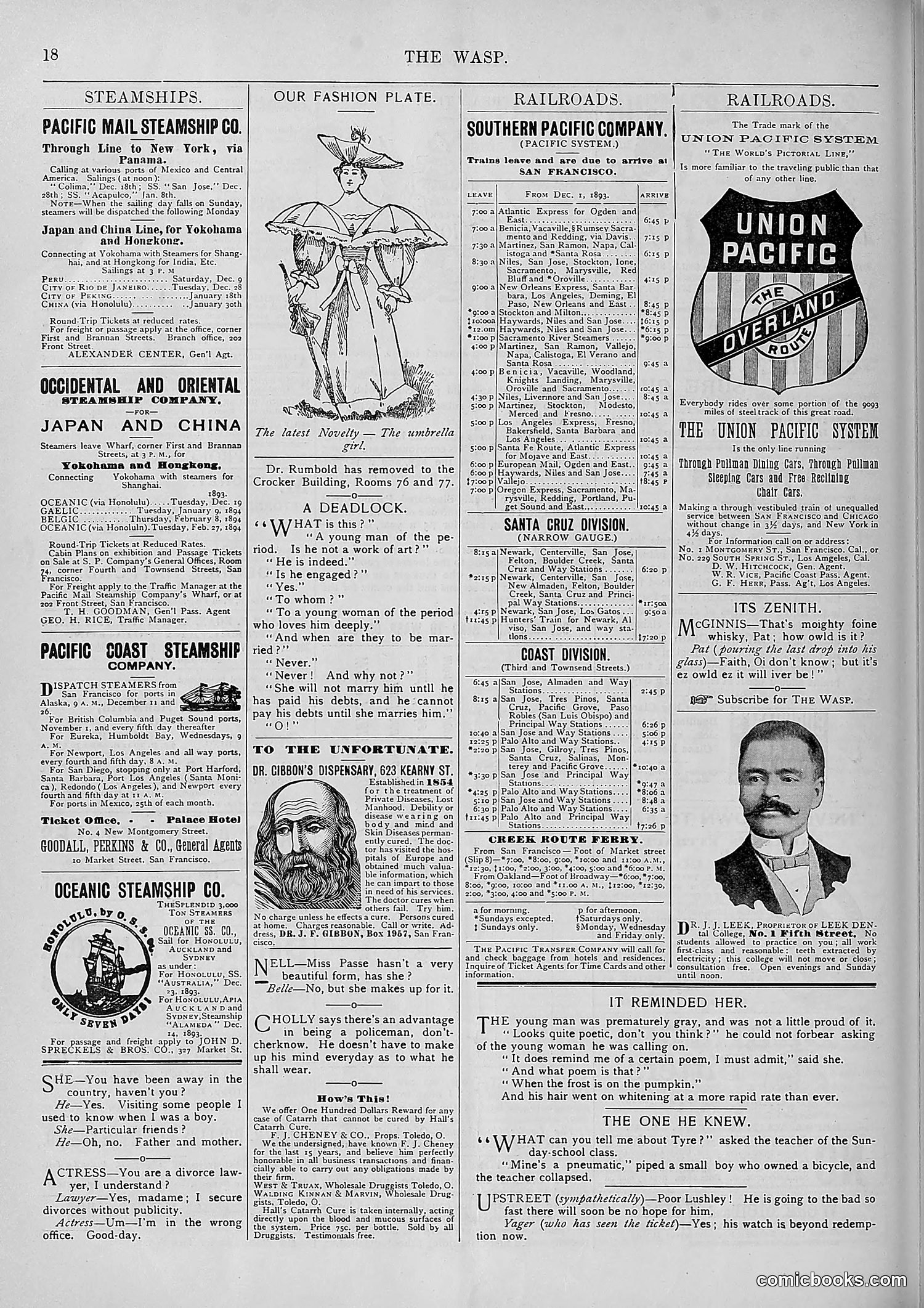 The Wasp — 1893 — page 501 of 578